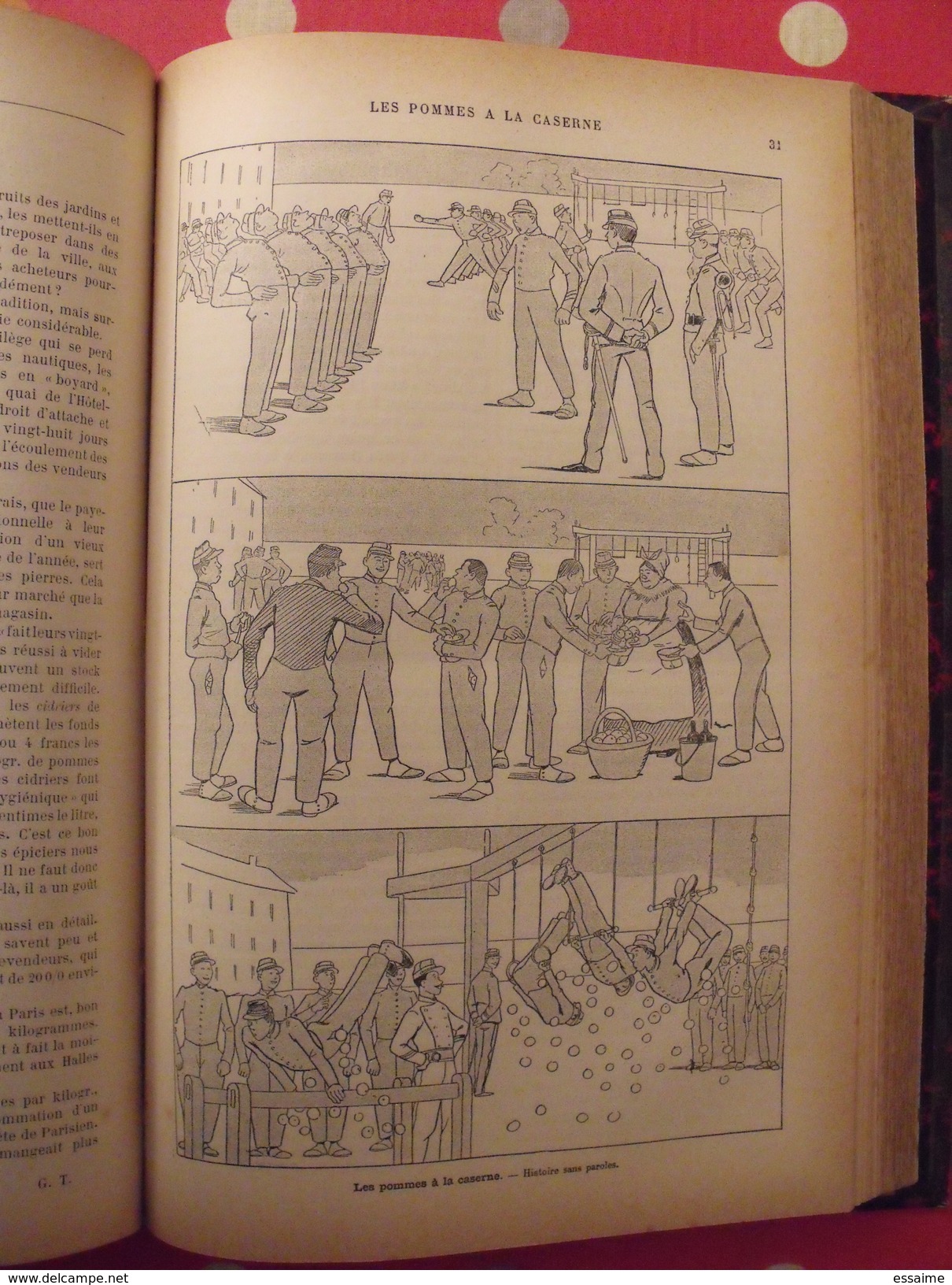 le petit français illustré. reliure 1894-1895, n° 267 à 318 (52 n°). belles illustrations. savant cosinus christophe