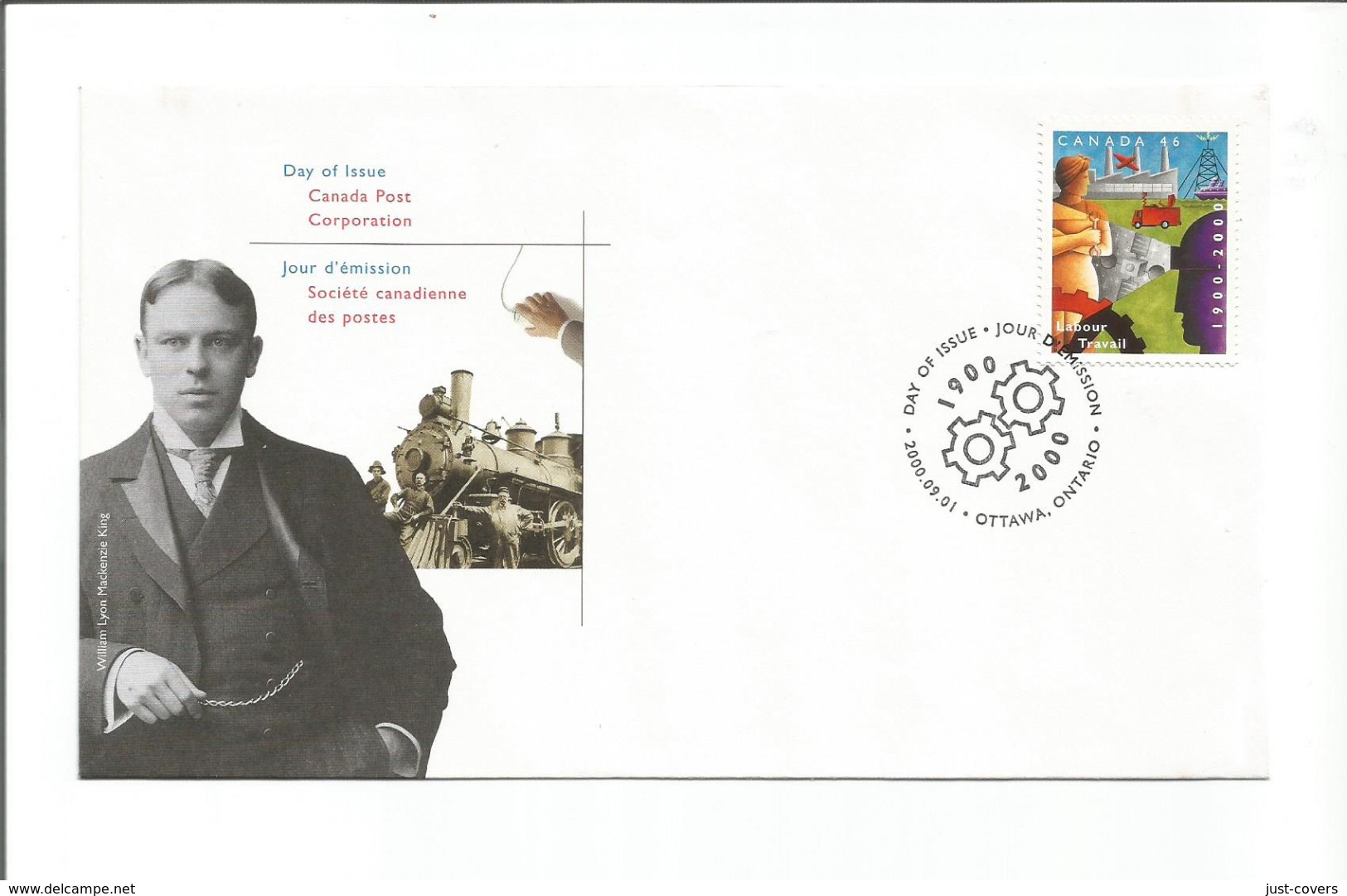 Canada Scott #  1866   FDC - 1991-2000