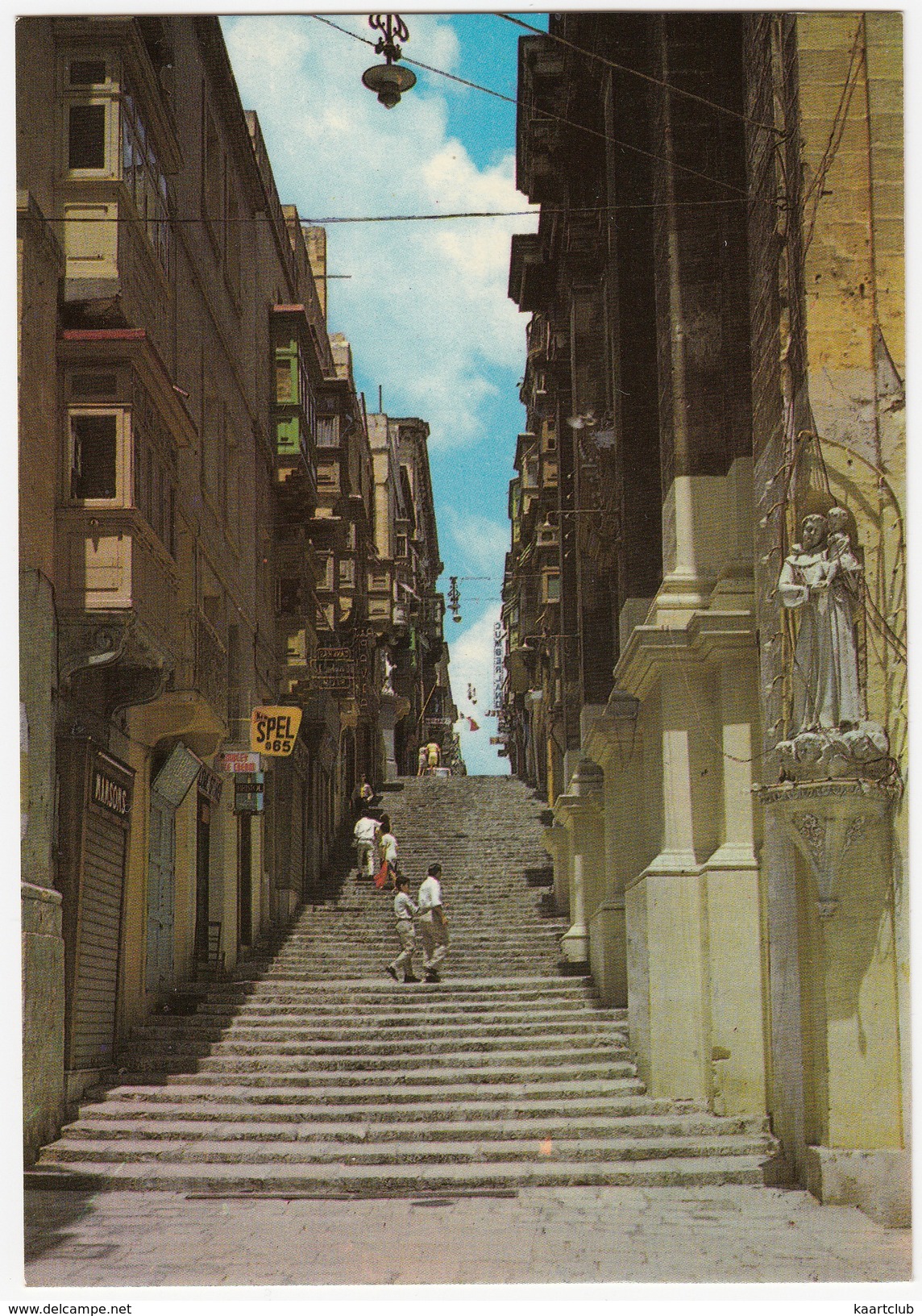 St. John's Street - Valletta  - (Malta) - Malta