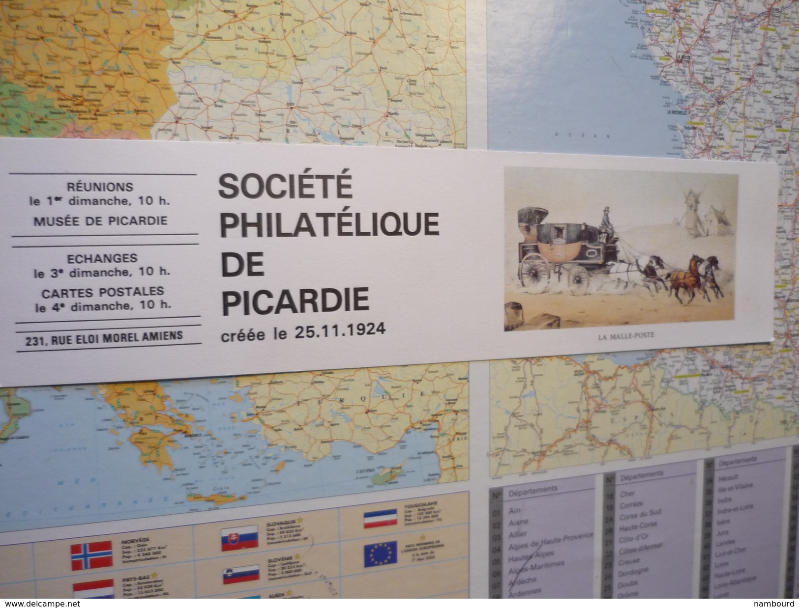 Société Philatélique De Picardie 1980 La Malle-Poste - Petit Format : 1971-80