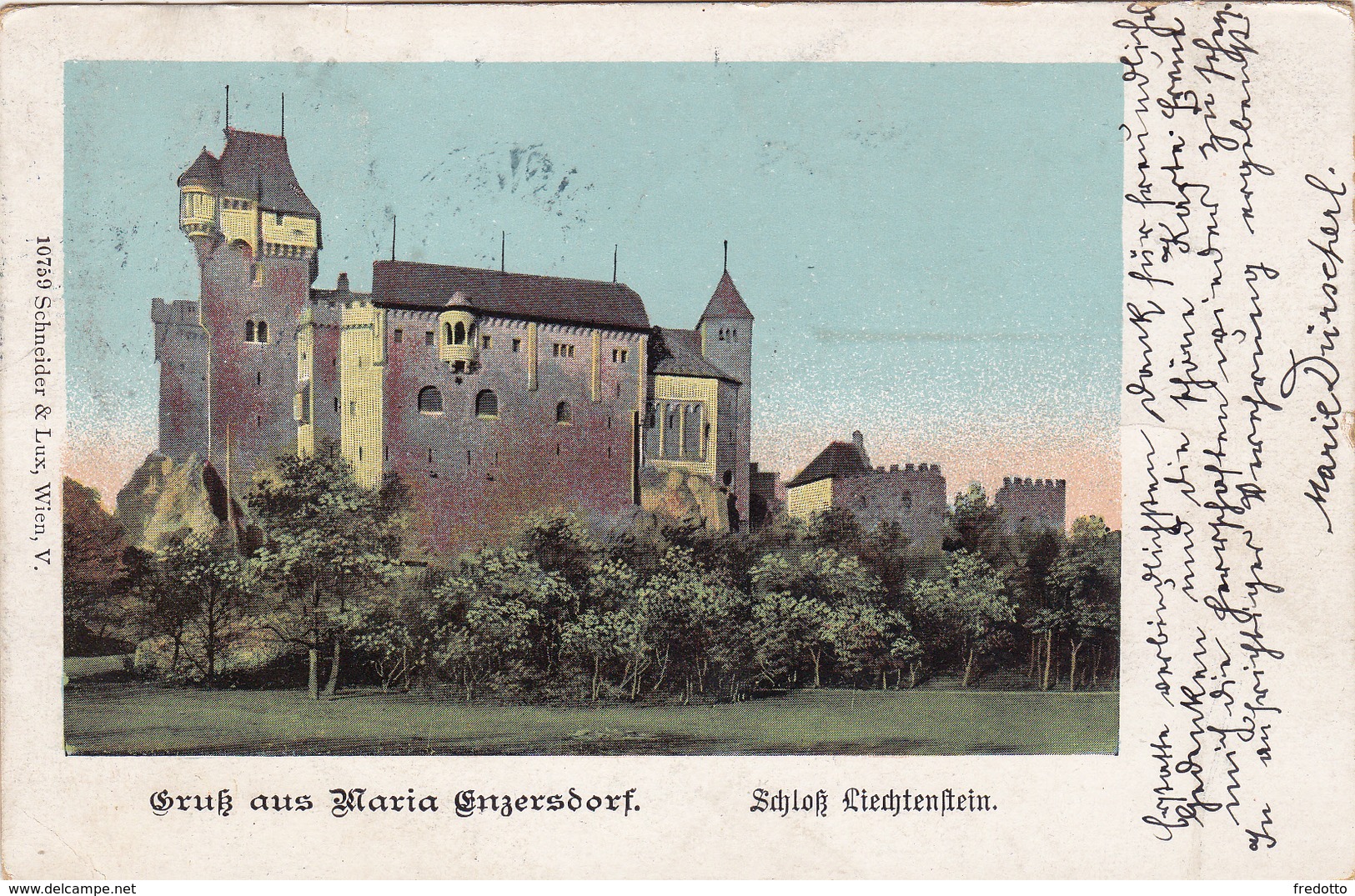 Gruss Aus Maria Enzersdorf.Schloss Liechtenstein - Maria Enzersdorf