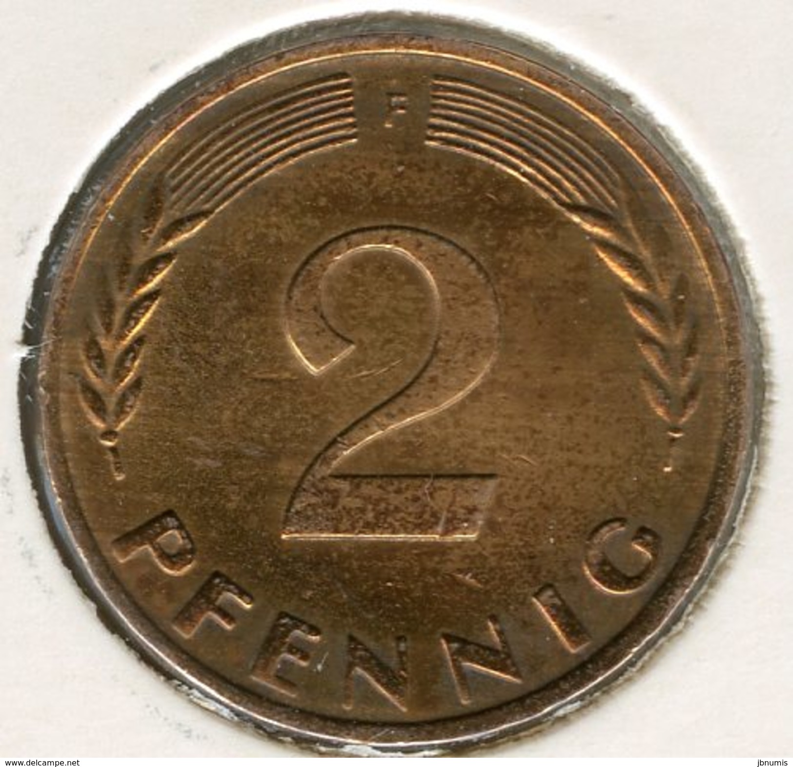 Allemagne Germany 2 Pfennig 1966 F J 381 KM 106 - 2 Pfennig