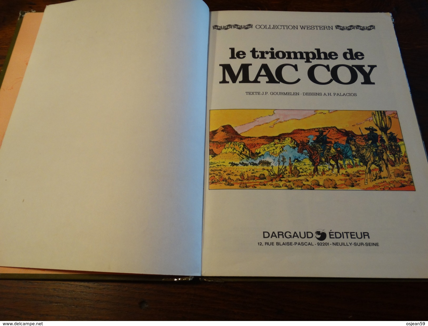 Le Triomphe De Mac Coy - Editions Dargaud 1976 - Mac Coy