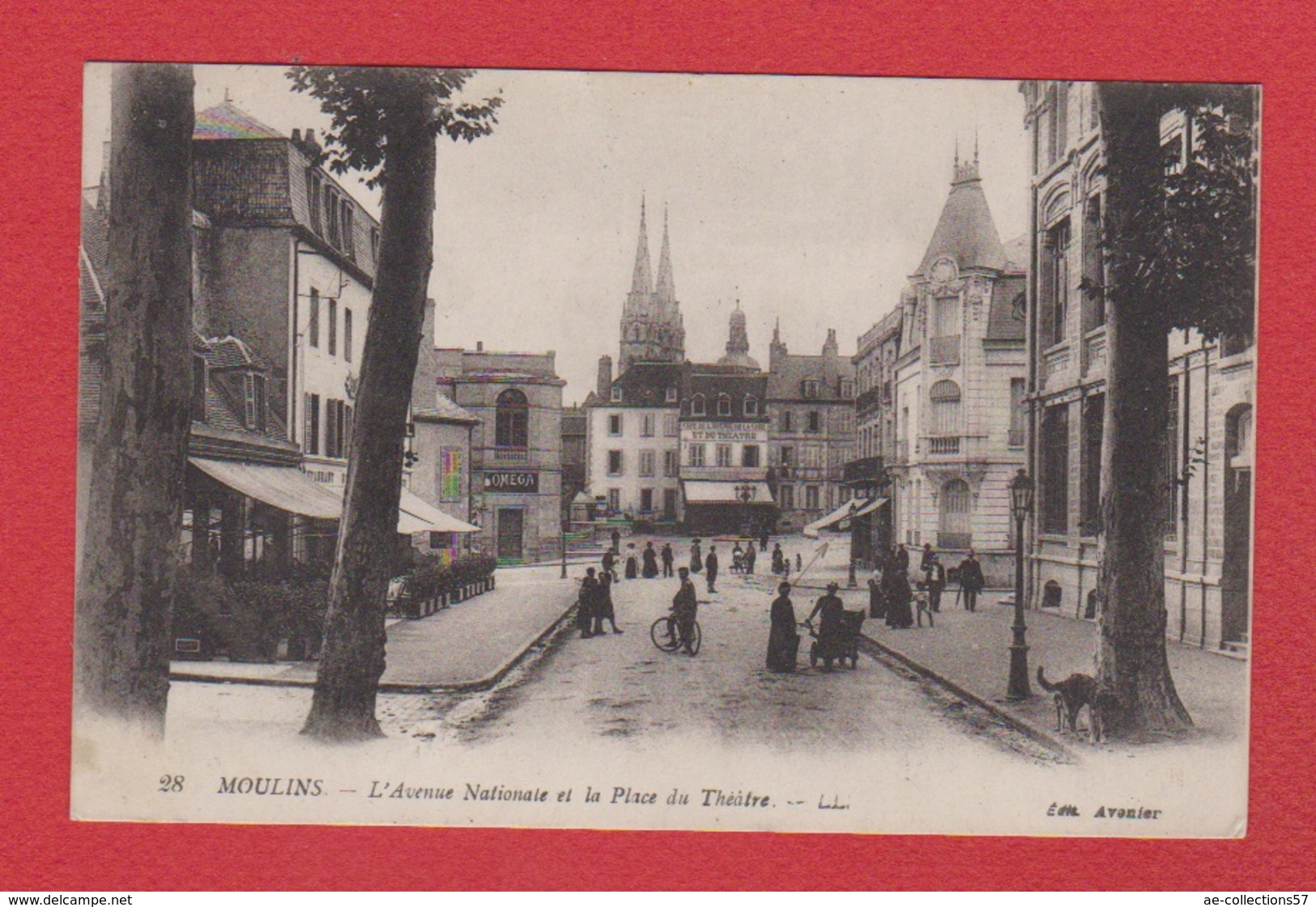 Moulins  --  L Avenue Nationale - Moulins