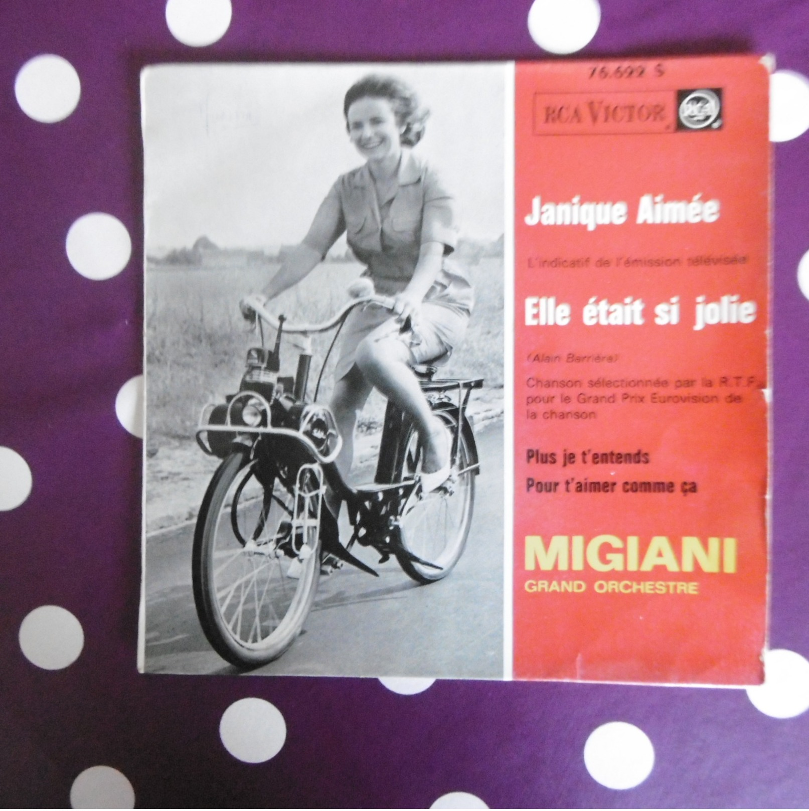 45 TOURS  RCA  VICTOR  BIEM  1963  POUR  LES NOSTALGIQUES DU SOLEX - Autres & Non Classés