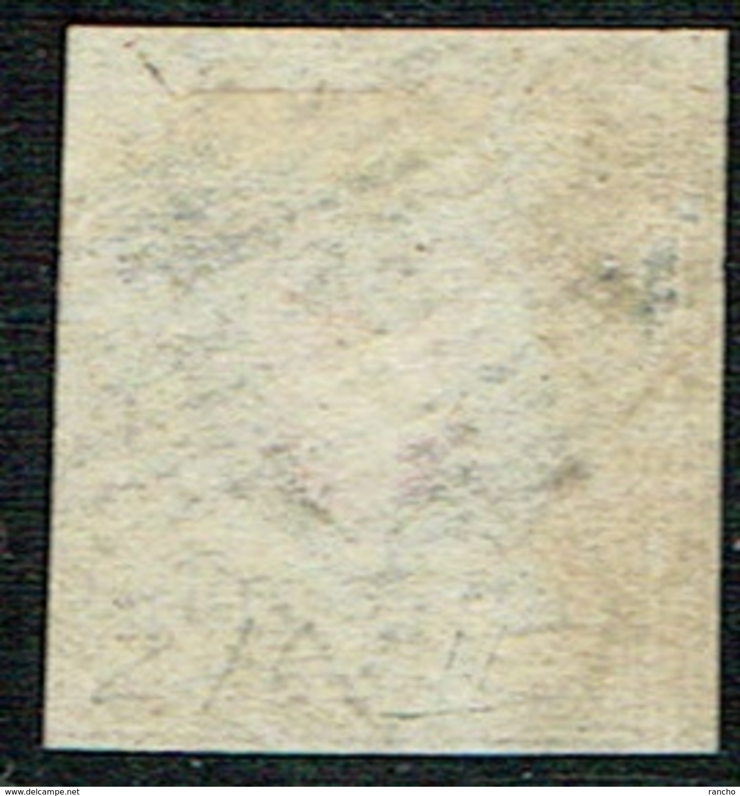 TIMBRE OBLITERE DU GRILLE 1850 C/.S.B.K. Nr:16II. Y&TELLIER Nr:15. MICHEL Nr:8II. - 1843-1852 Federal & Cantonal Stamps