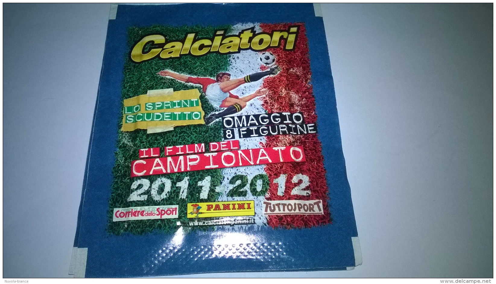 Calciatori 2011-12,lo Sprint Scudetto,1 Bustina Con Figurine Panini - Edizione Italiana