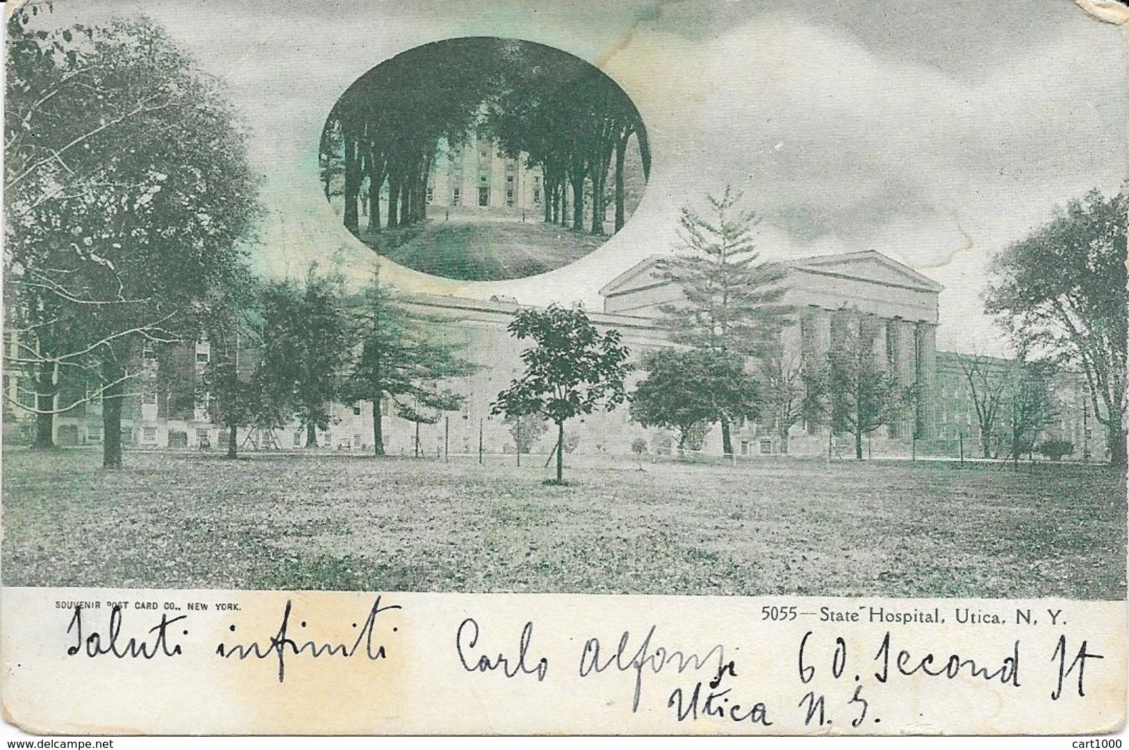 STATE HOSPITAL UTICA N.Y.  1905 - Utica