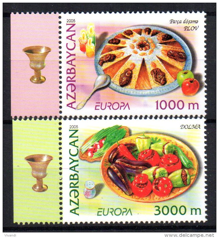 Azerbaijan - 2005 - Europa/Gastronomy - MNH - Azerbaïdjan