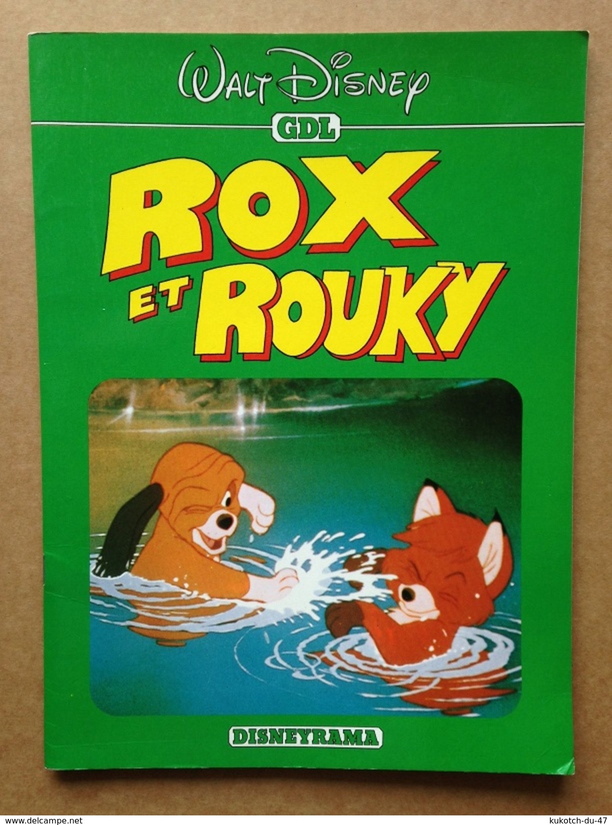 Disney Cahier Du Cinéma Rox Et Rouky (1985) - Disney