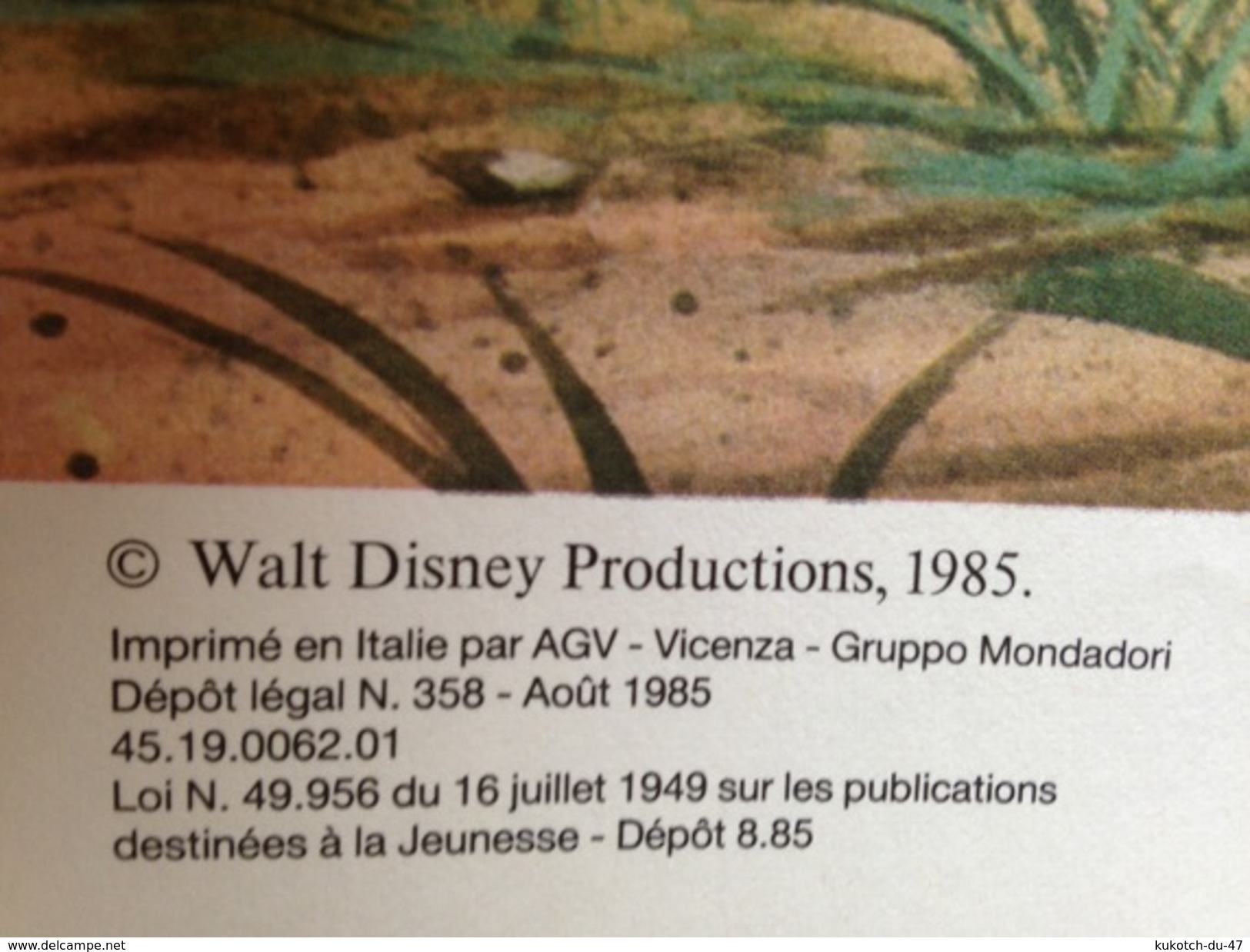 Disney Cahier Du Cinéma Rox Et Rouky (1985) - Disney