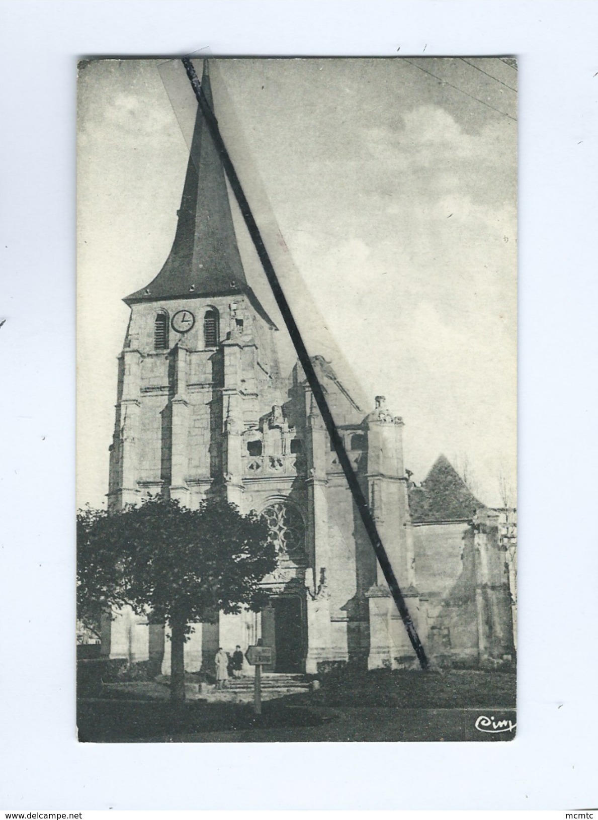 CPA  Souple - St Aubin D'Ecrosville  (Eure) - L'Eglise , Style Renaissance - Saint-Aubin-d'Ecrosville