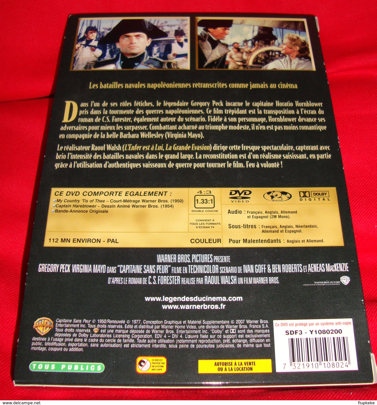 Dvd Zone 2 Capitaine Sans Peur Captain Horatio Hornblower R.N. DVD Collection Legendes Du Cinéma  Vf + Vost - Klassiekers