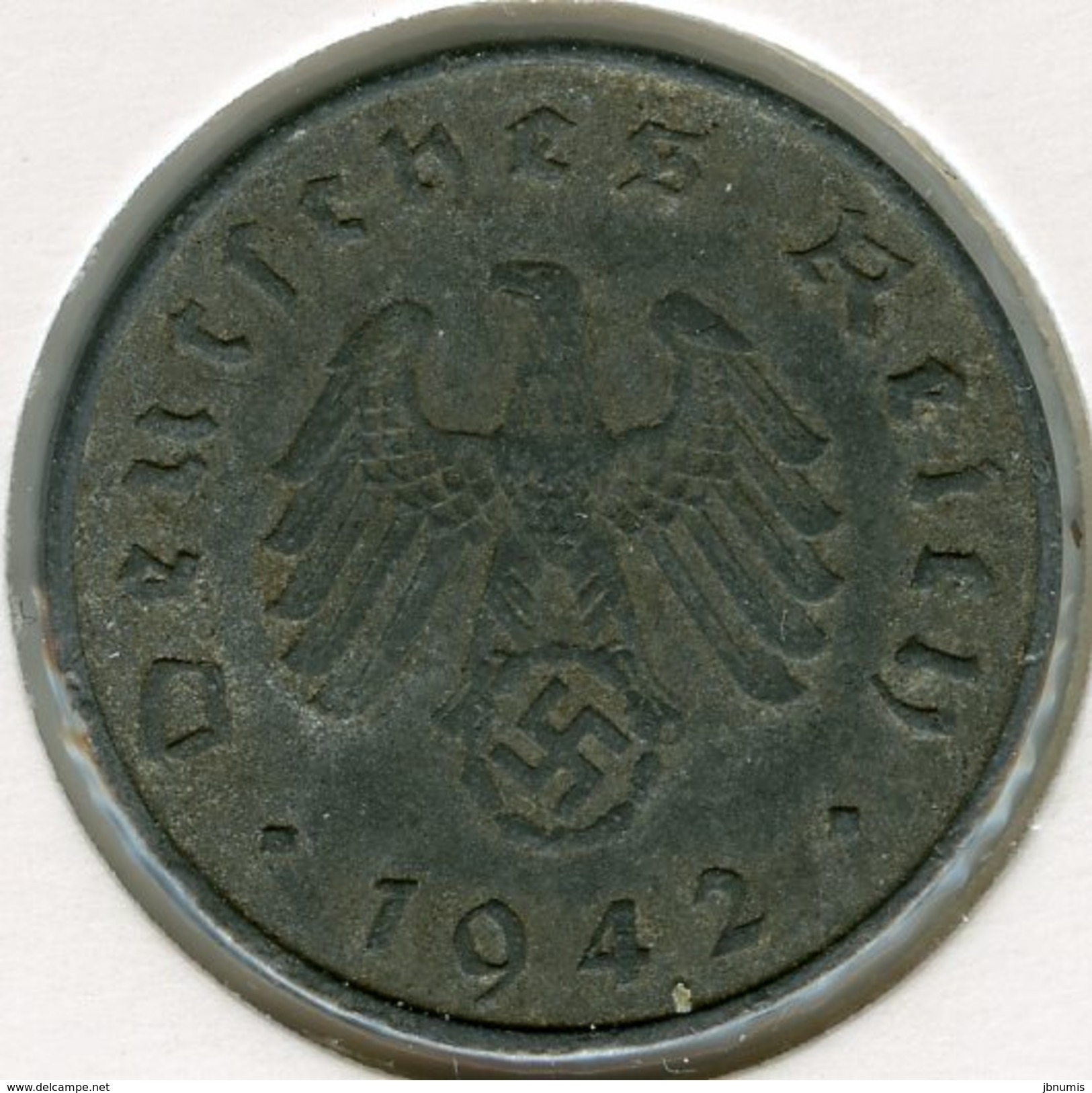 Allemagne Germany 10 Reichspfennig 1942 A J 371 KM 101 - 10 Reichspfennig