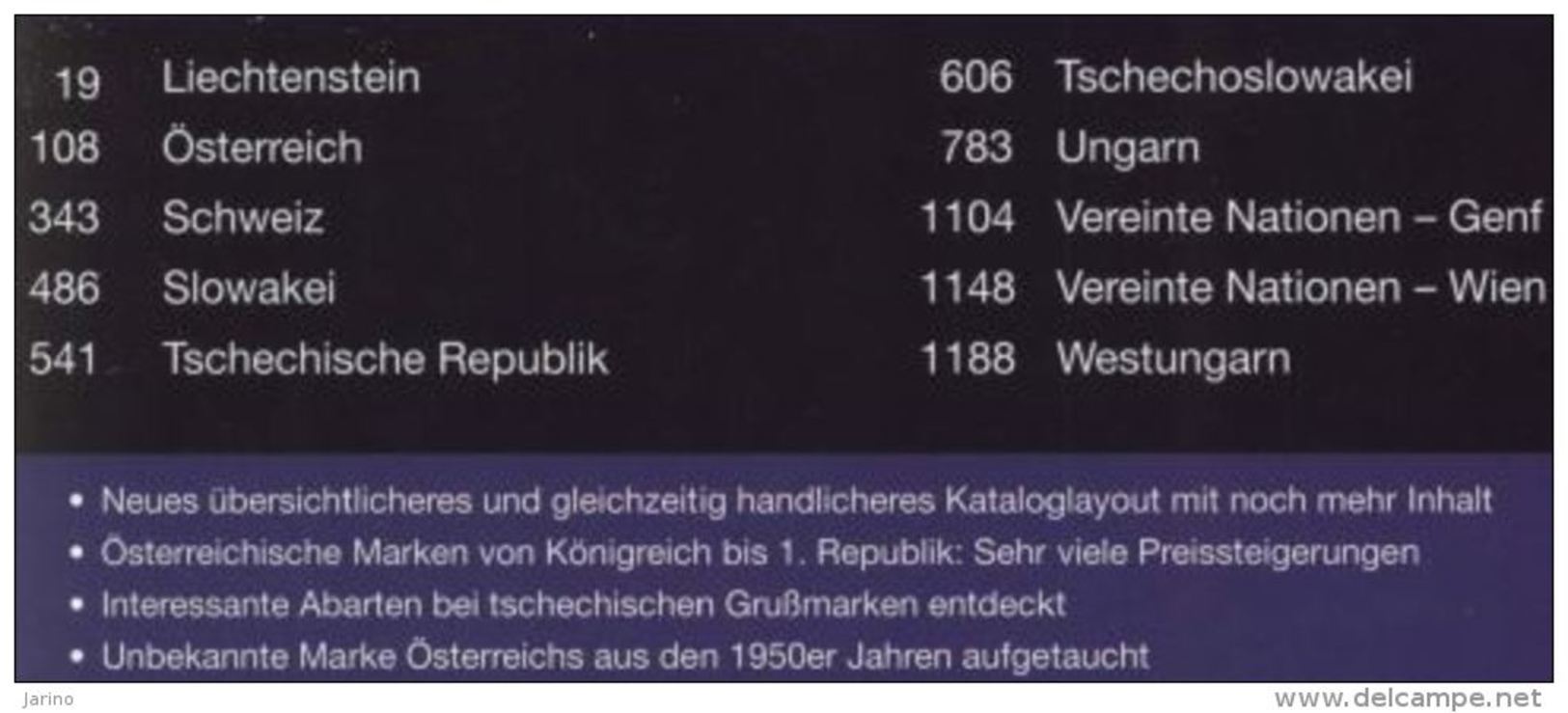 Katalog Michel Mitteleurop 2013,1205 Farbseiten DVD-R Lichtenstein Austria Slovakia Czech Swiss Hungary Czechoslovakia