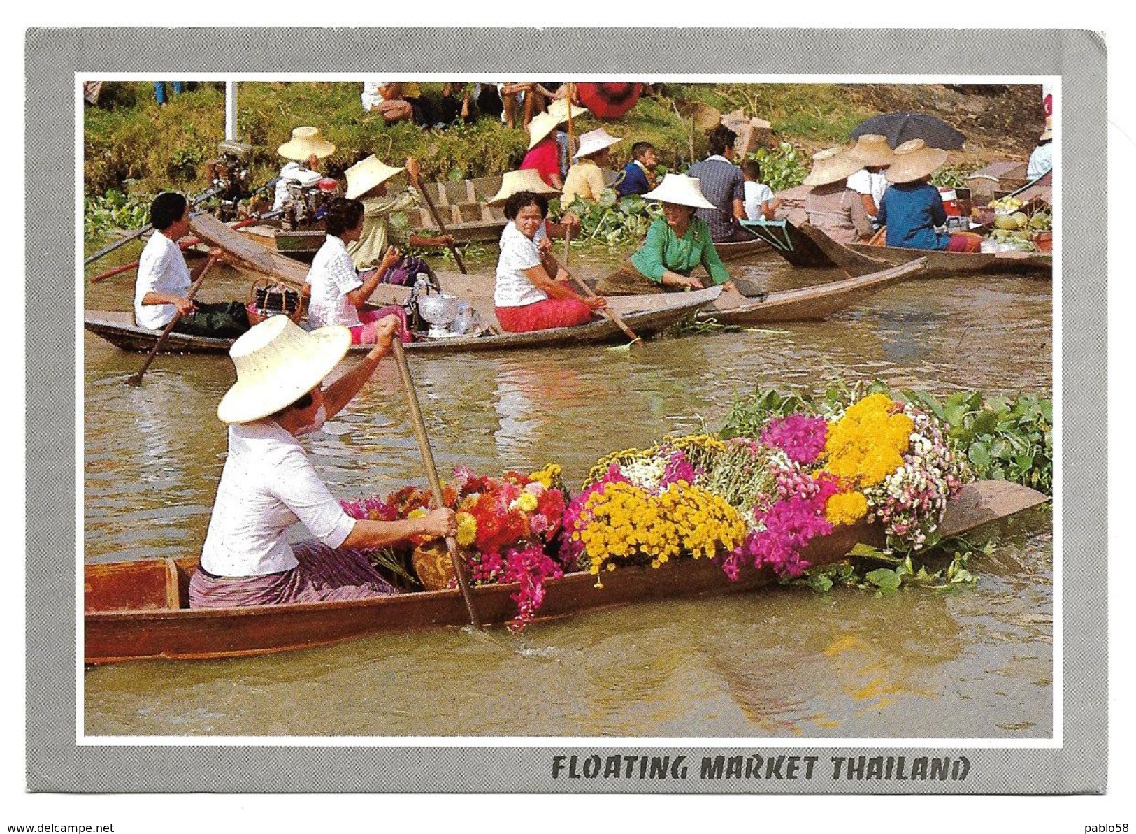 FLOATING MARKET THAILAND Ayutaia Poe Canal - Thailand