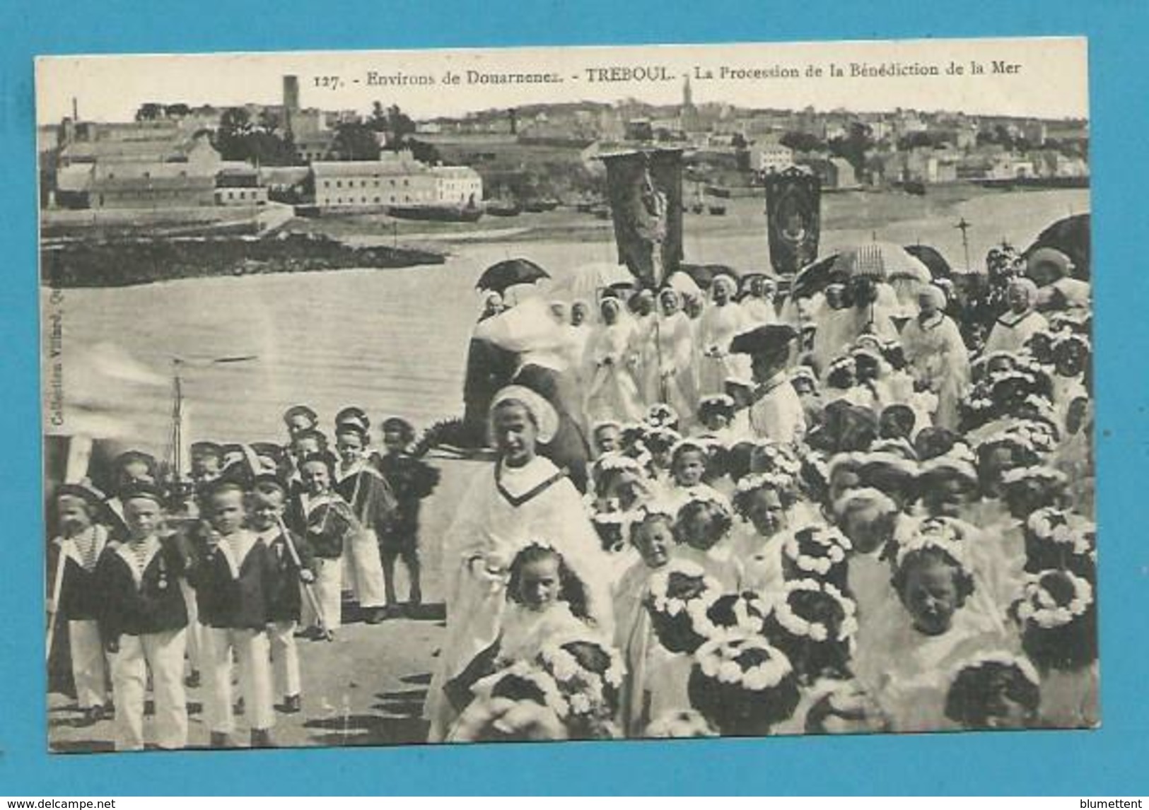 CPA 127 - La Procession De La Bénédiction De La Mer TREBOUL Environs De Douarnenez 29 - Tréboul