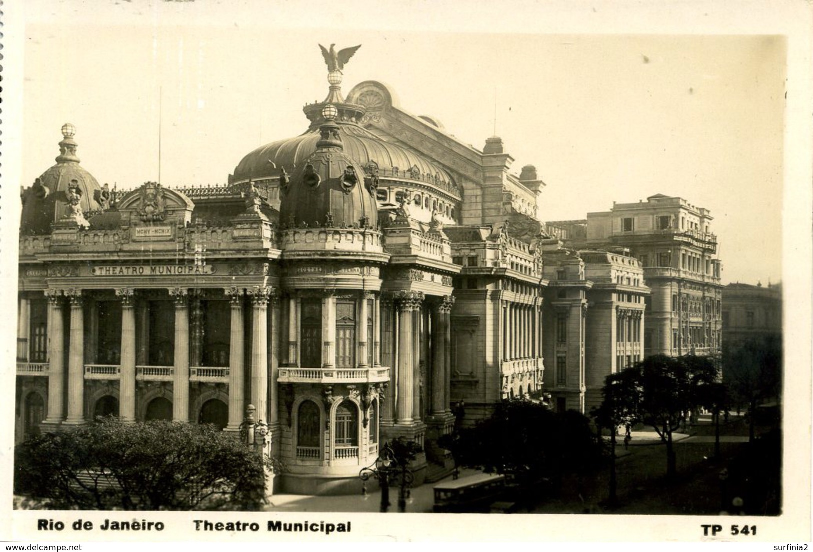 BRAZIL - RIO - THEATRO MUNICIPAL RP - Rio De Janeiro