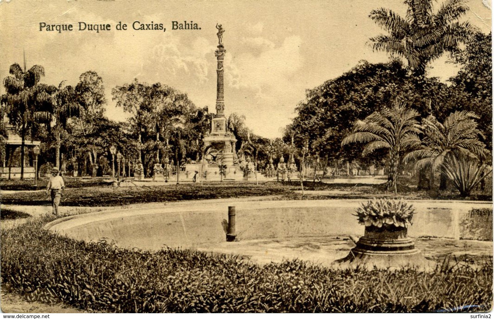 BRAZIL - SALVADOR De BAHIA - SANTO ANDRE - PARQUE DUQUE DE CAXIAS 1921 - Salvador De Bahia