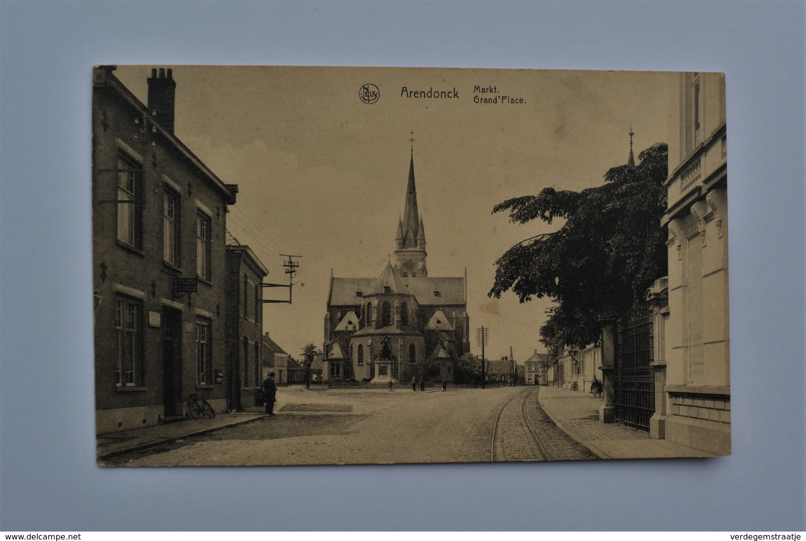 PK/CP TBE Arendonck Arendonk Markt Grand Place Eglise Kerk 1937 - Arendonk