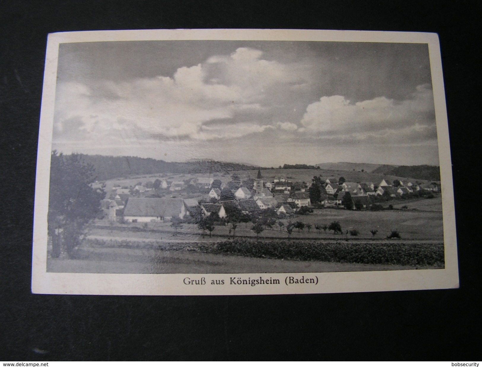 KönigsheimBaden Hohner Werbestempel ,1938 - Tuttlingen