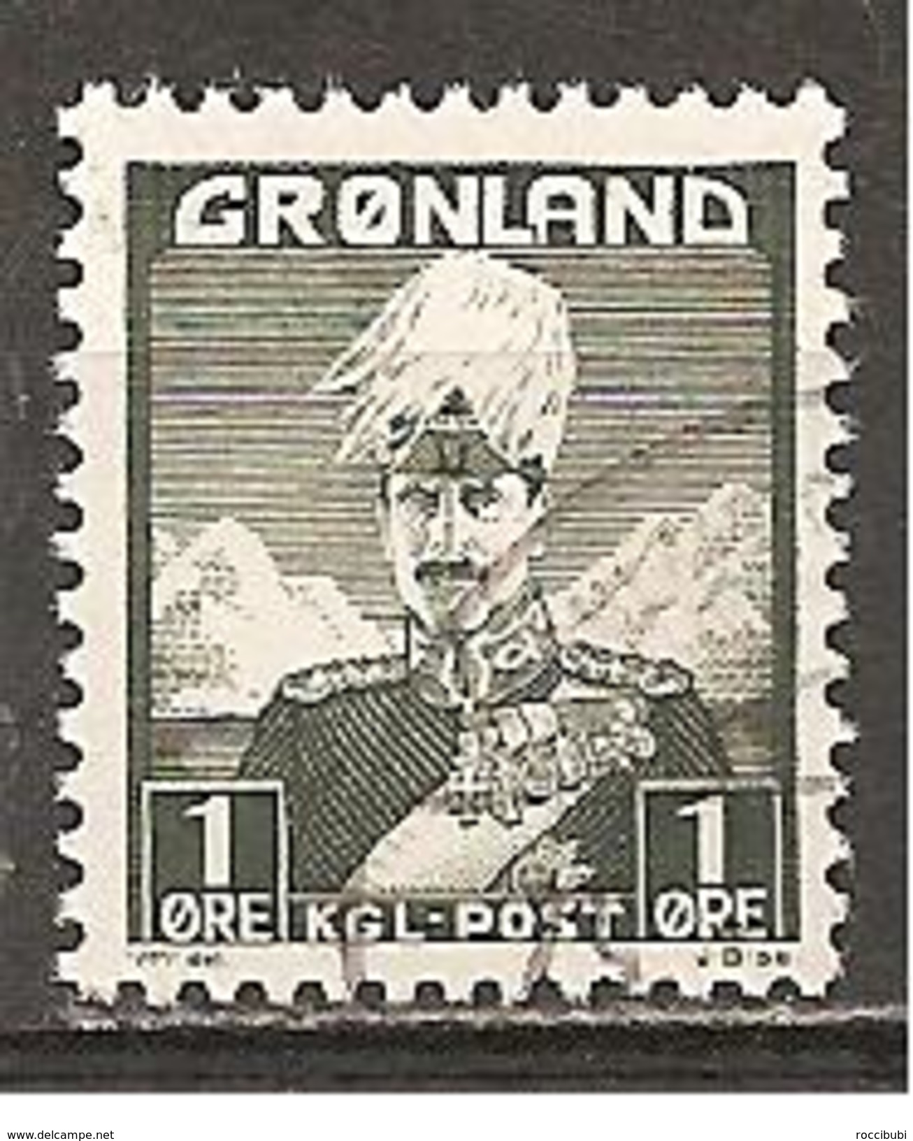 Grönland 1938 // Michel 1 O - Gebruikt