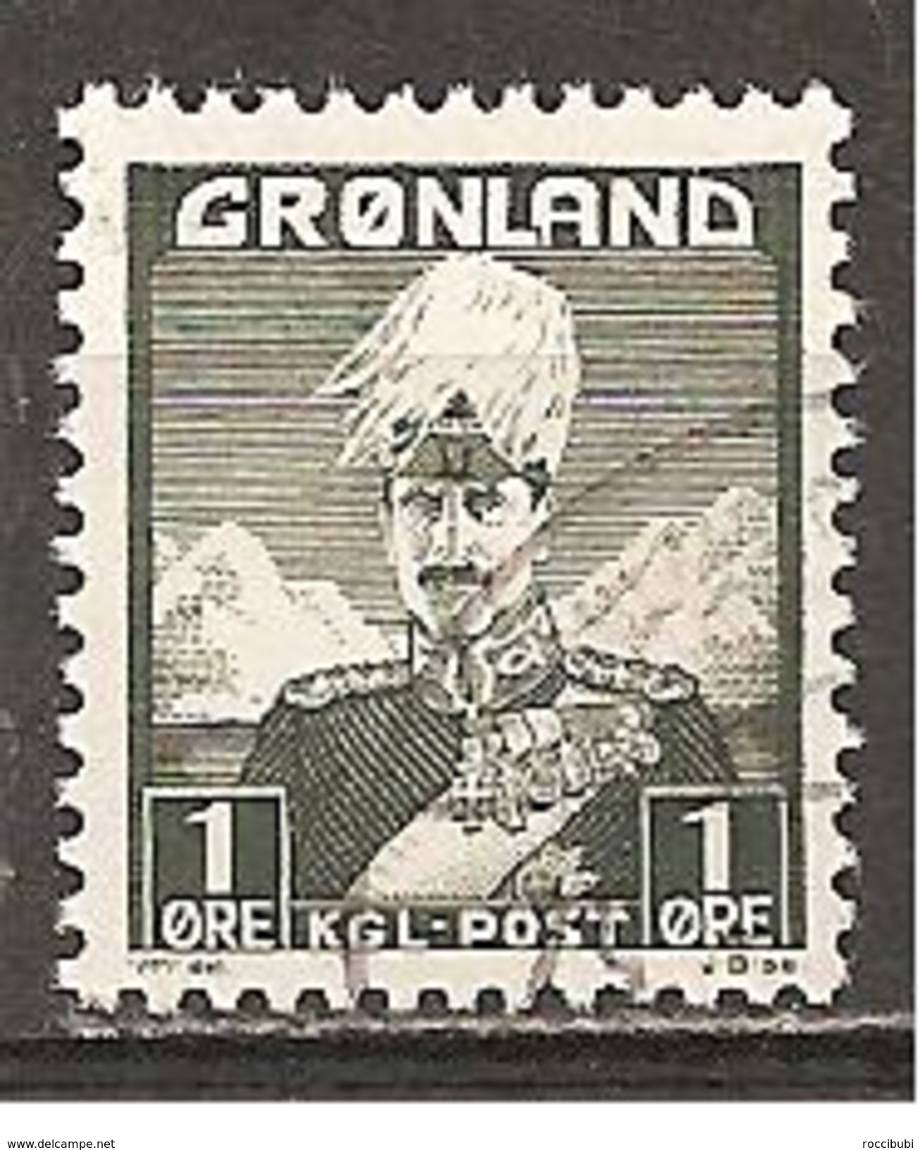 Grönland 1938 // Michel 1 O - Usados