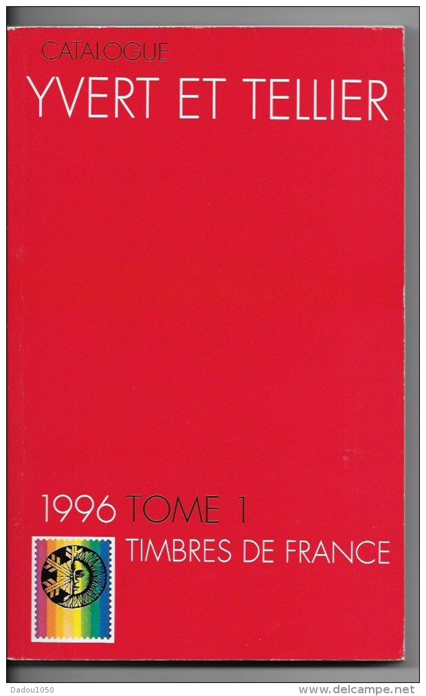 Catalogue Yvert Et Tellier  1996 - Frankrijk