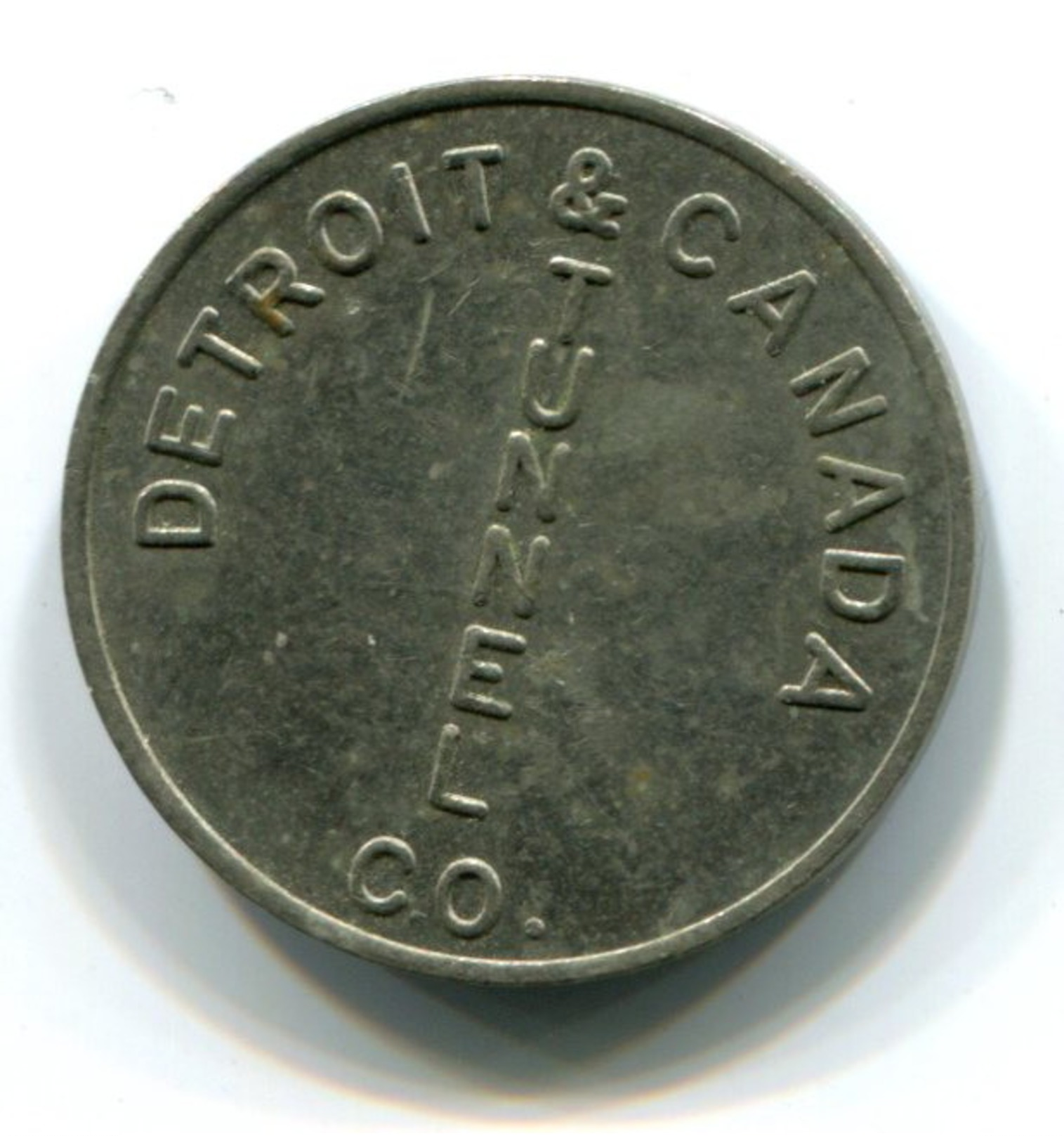 Detroit & Canada Tunnel Co. Fare Token - Notgeld