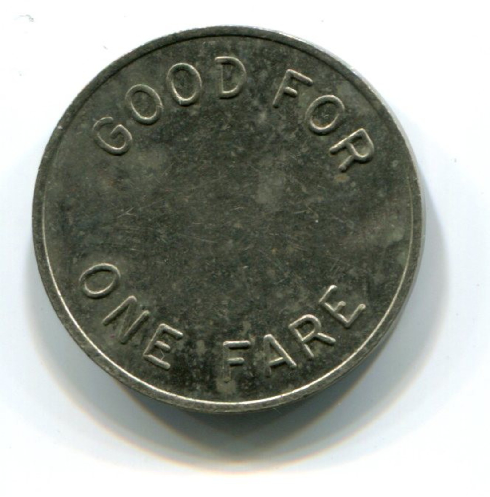 Detroit & Canada Tunnel Co. Fare Token - Monetary/Of Necessity