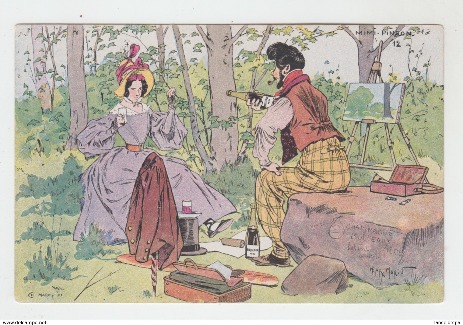 ILLUSTRATION HENRI MORIN / LE PICNIC - Morin, Henri