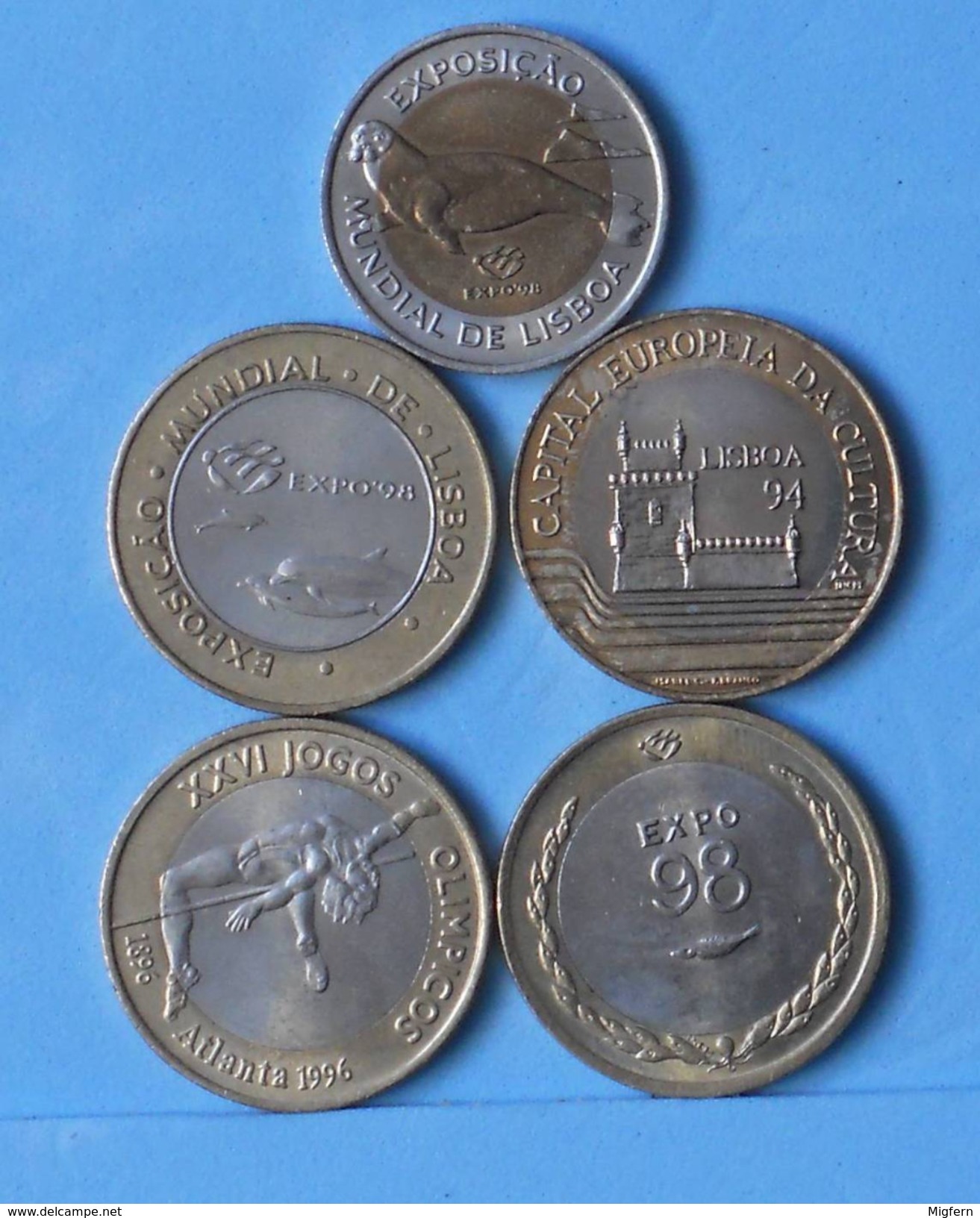 PORTUGAL    - 5 COINS     - (Nº10009) - Portugal