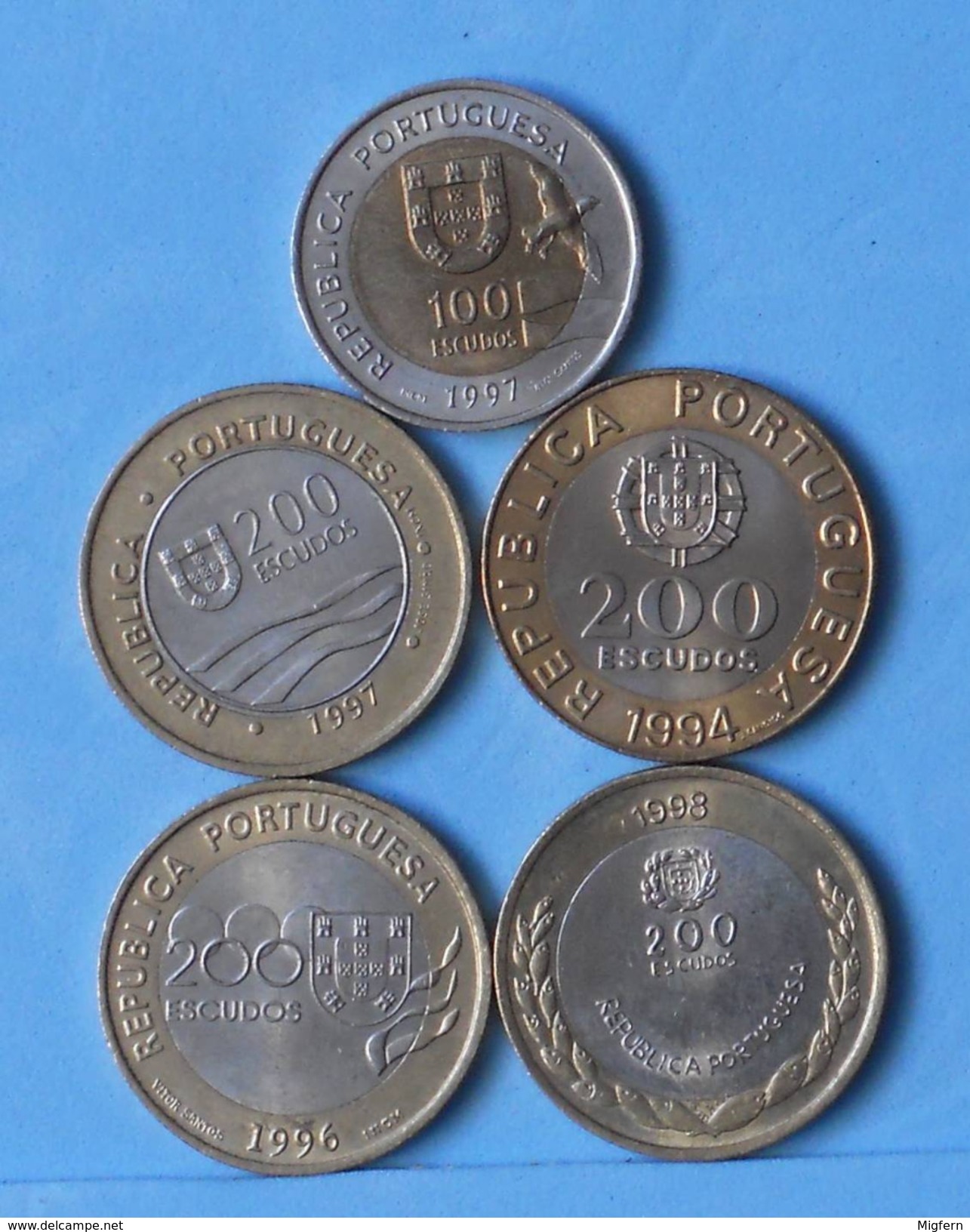 PORTUGAL    - 5 COINS     - (Nº10009) - Portugal