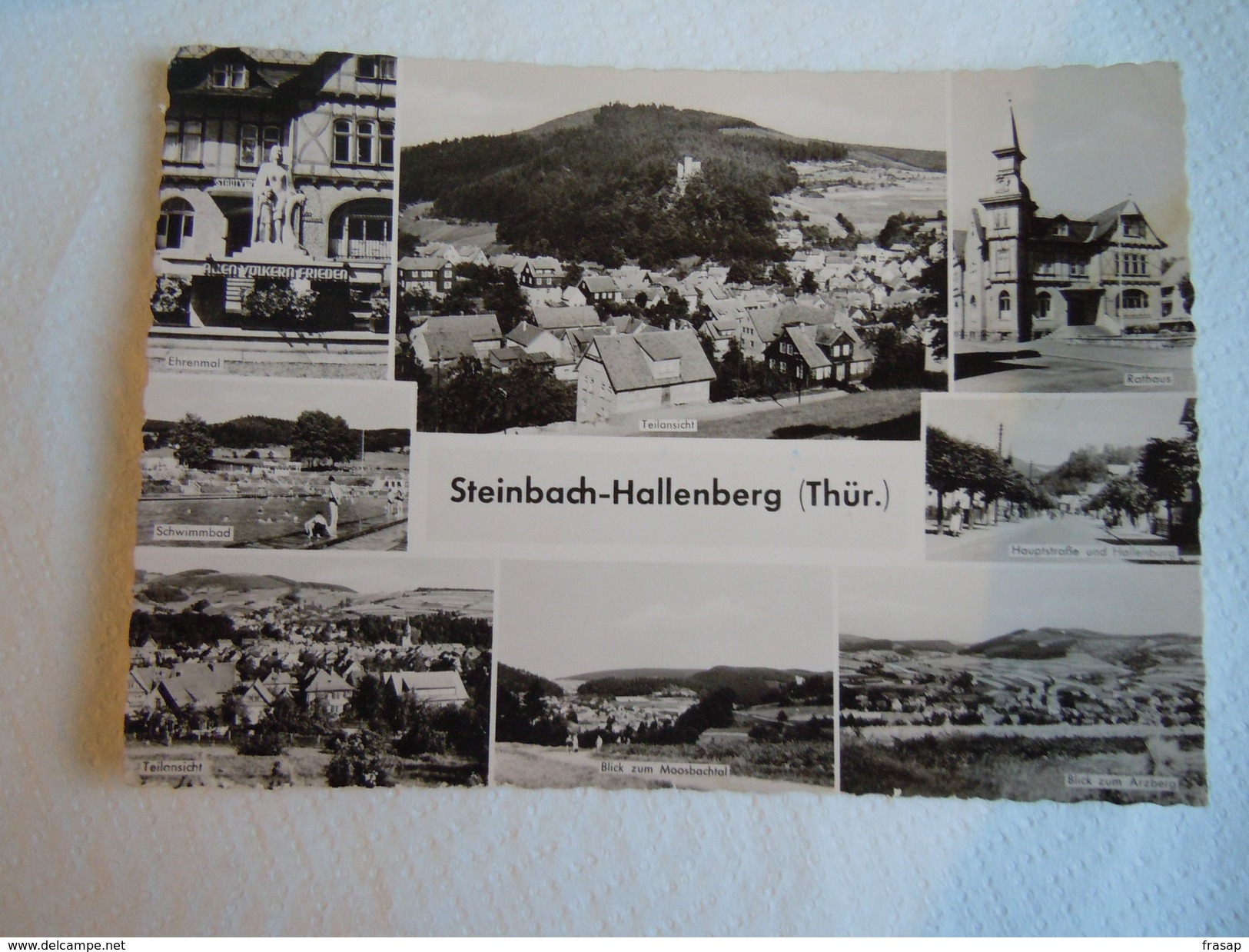 CPA - KP- Steinbach-Hallenberg DDR 1960 - Steinbach-Hallenberg