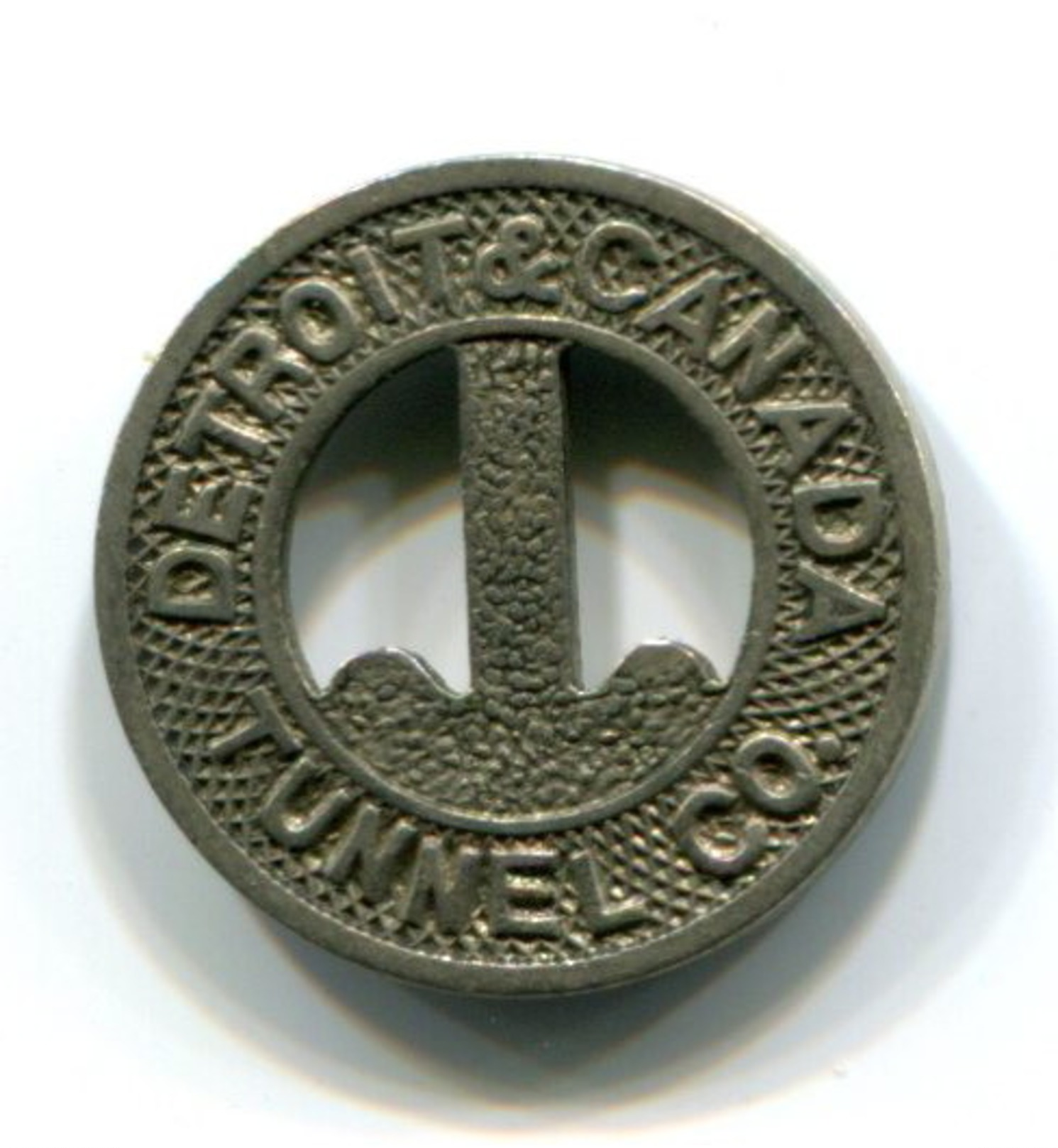 Detroit & Canada Tunnel Co. Fare Token - Monetary/Of Necessity