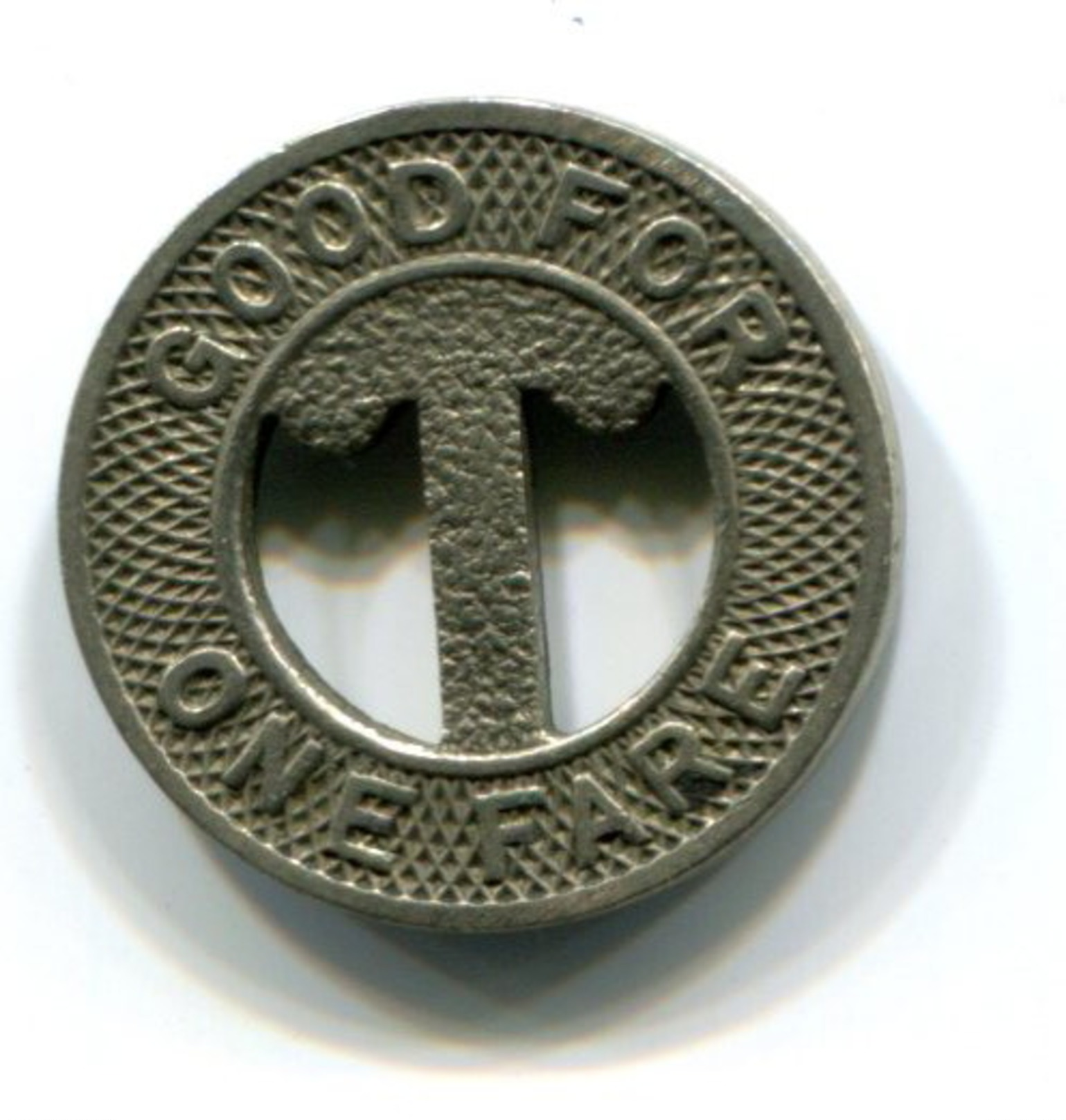 Detroit & Canada Tunnel Co. Fare Token - Monetary/Of Necessity