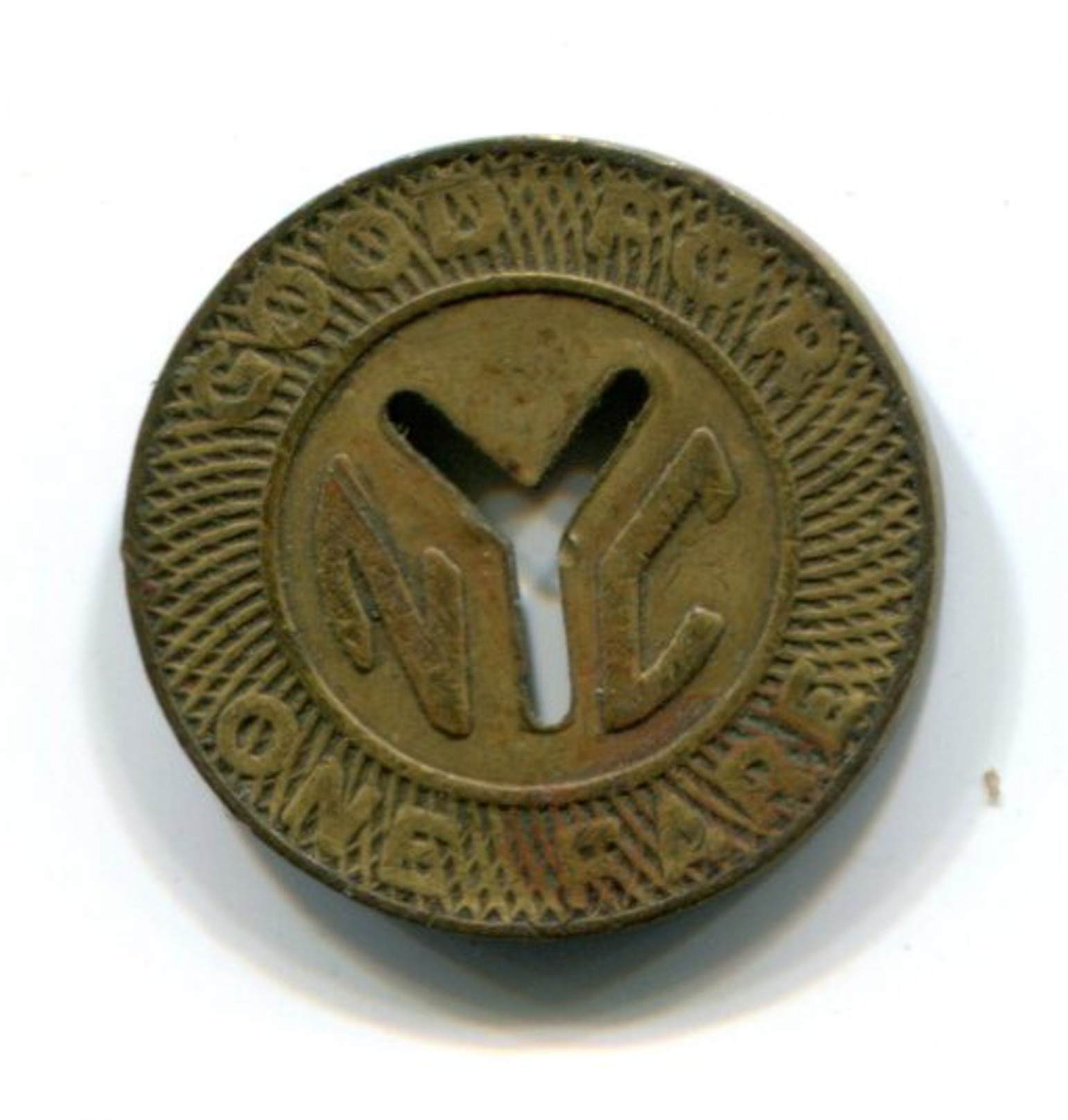 New York City Transit Authority Fare Token - Notgeld