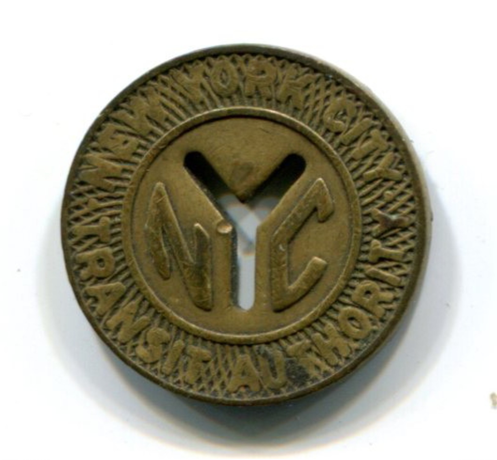 New York City Transit Authority Fare Token - Monétaires/De Nécessité