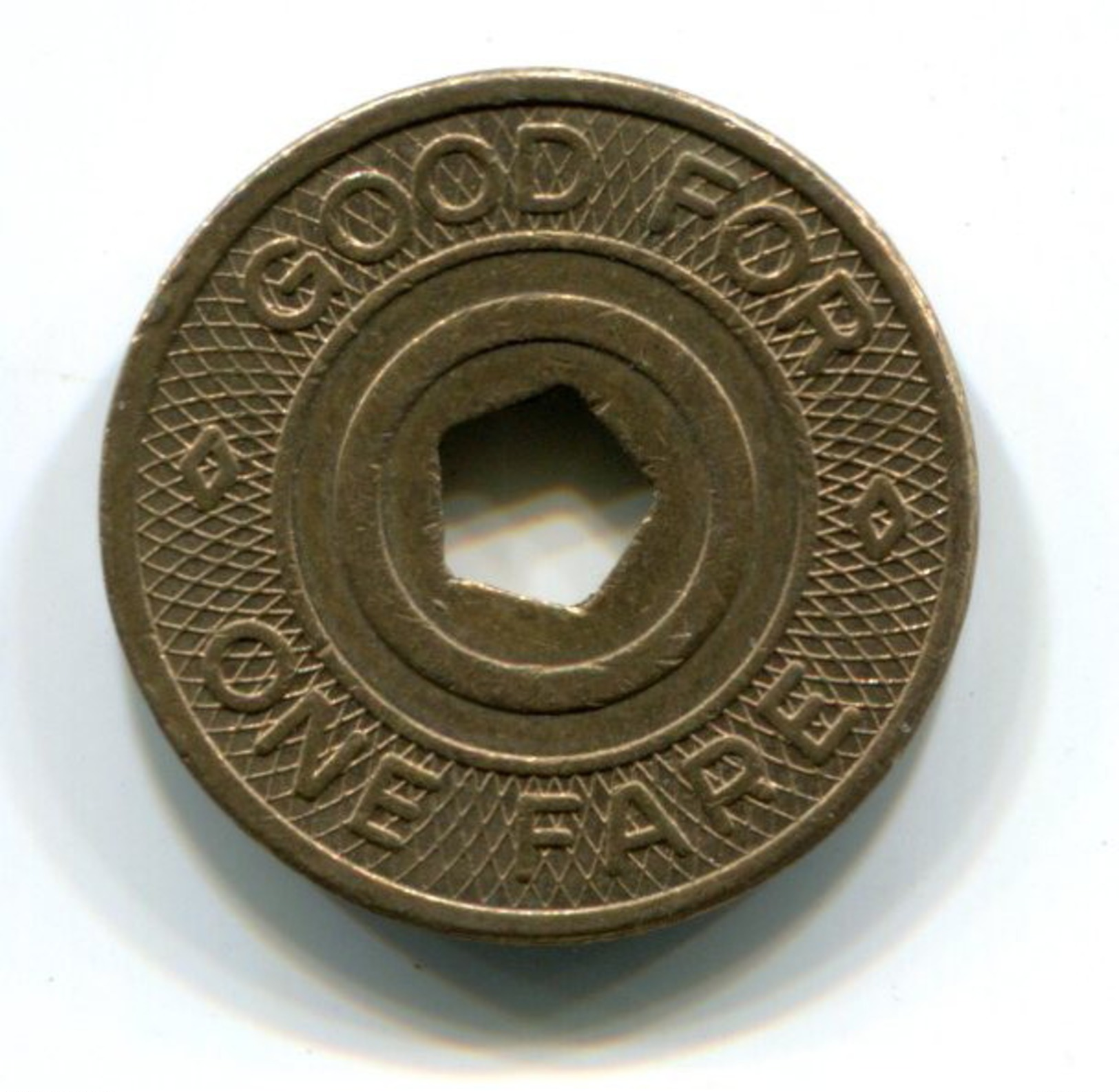 New York City Transit Authority Fare Token - Monetary/Of Necessity