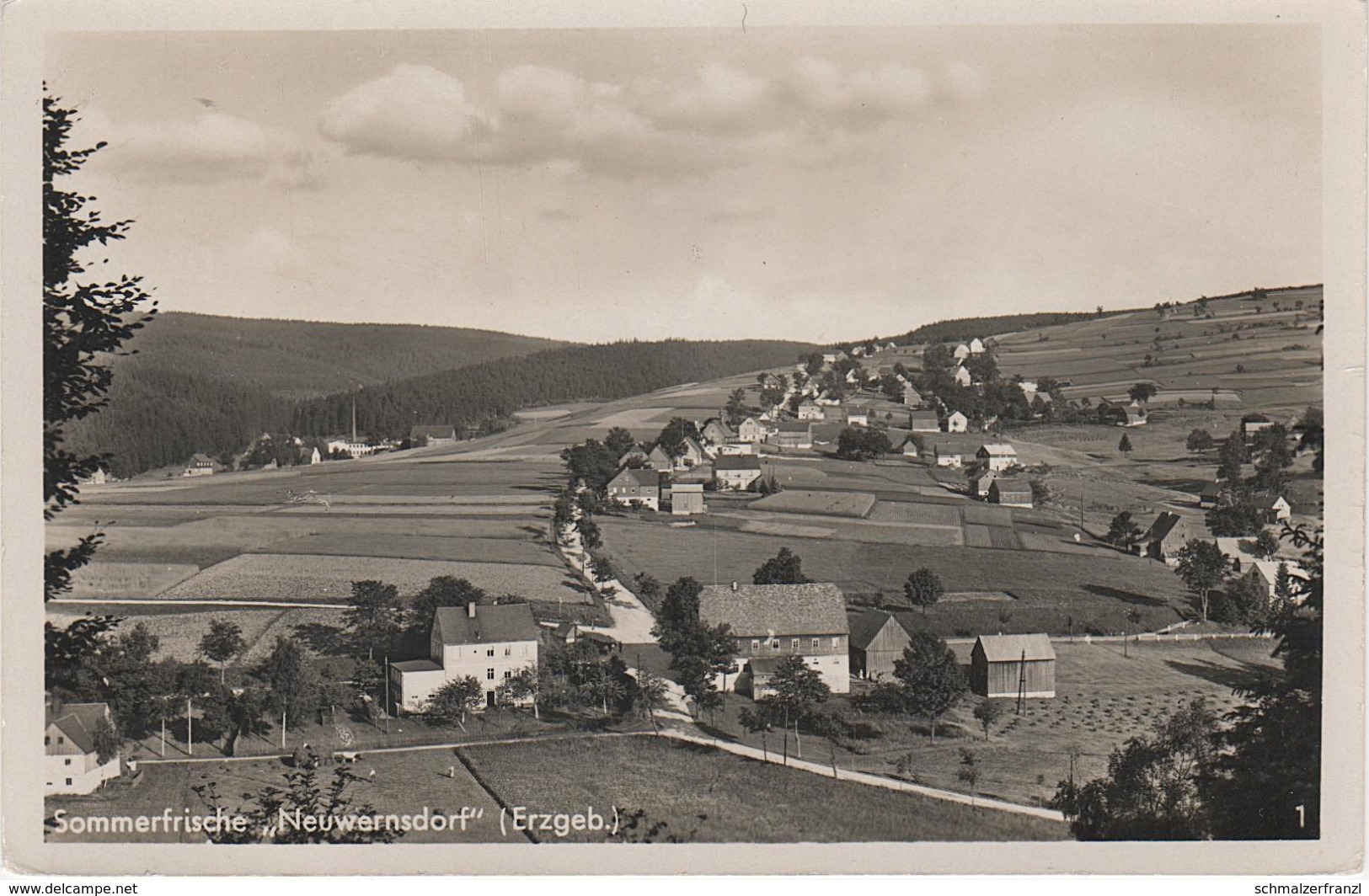 AK Neuwernsdorf A Cämmerswalde Rauschenbach Neuhausen Seiffen Frauenbach Hainberg Georgendorf Cesky Jiretin Fleyh Flaje - Neuhausen (Erzgeb.)