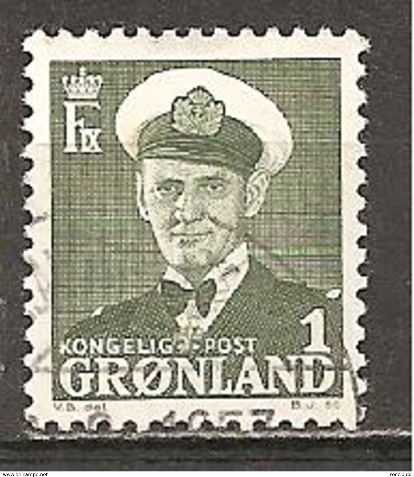 Grönland 1950 // Michel 28 O - Used Stamps