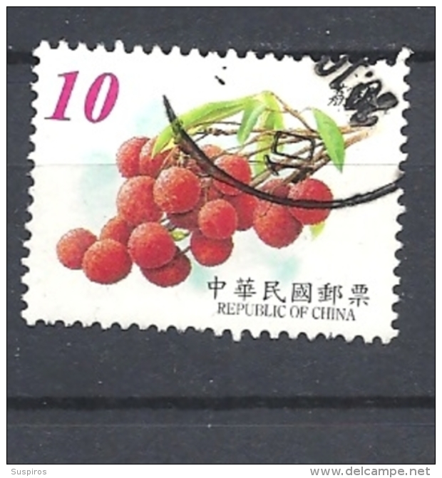 TAIWAN   2002 Fruits      USED - Gebruikt