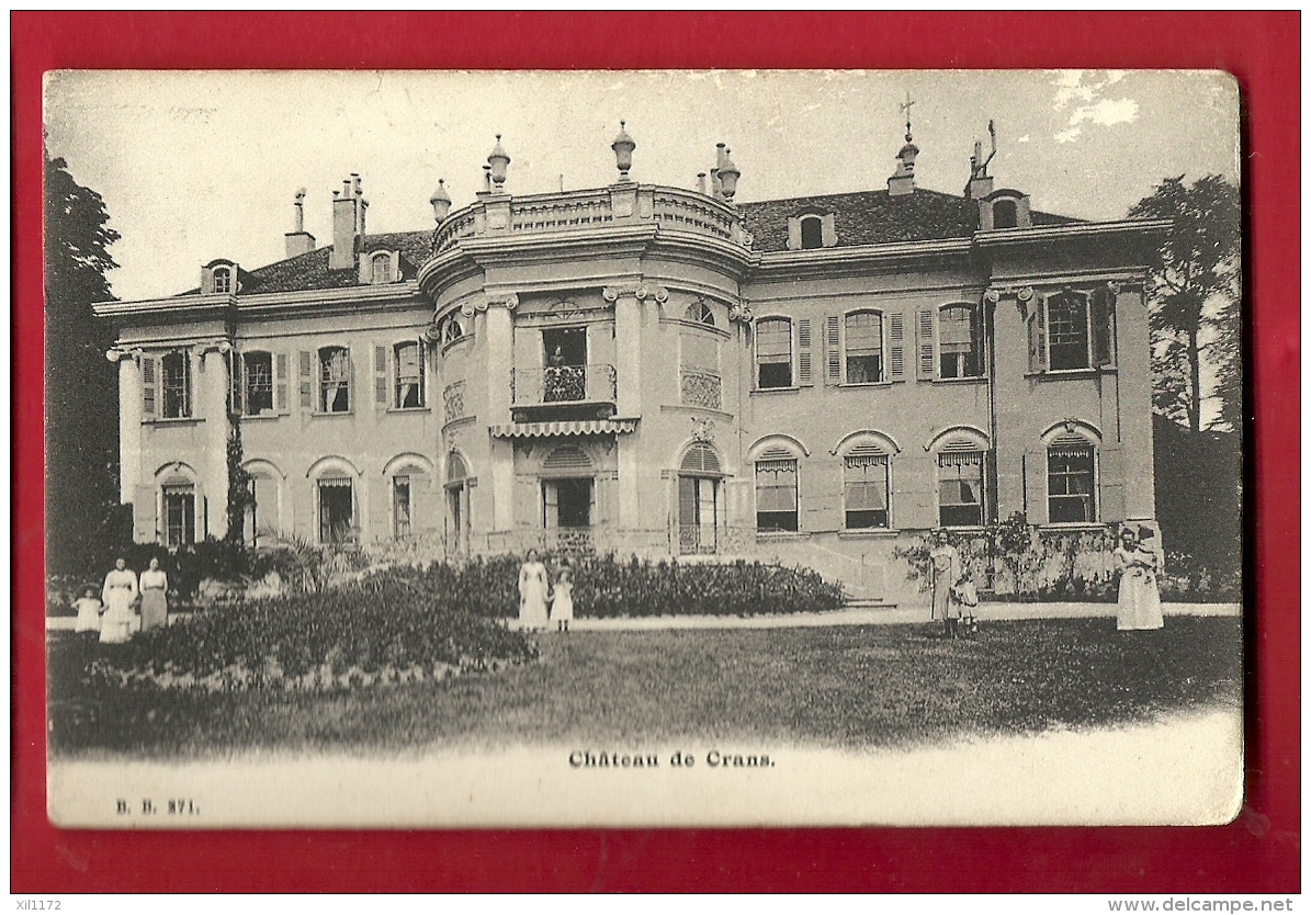 PRL-23  Château De Crans, ANIME.  Non Circulé - Crans