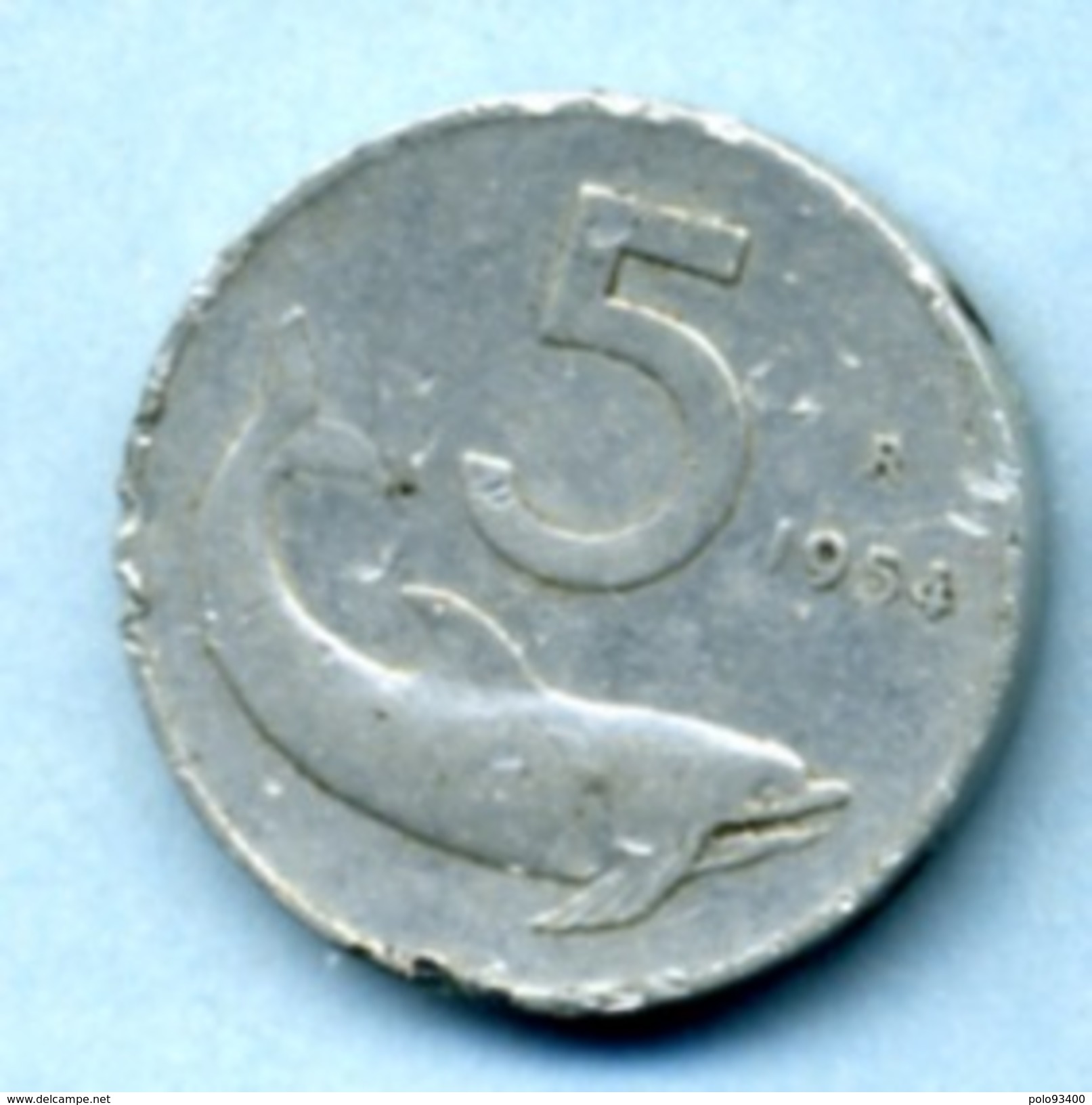 1954 5 LIRE - 5 Liras