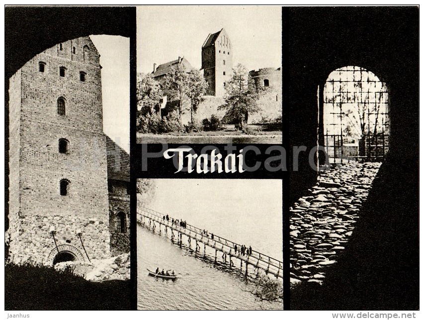 Insular Castle - Trakai - Old Postcard - Lithuania USSR - Unused - Lituanie