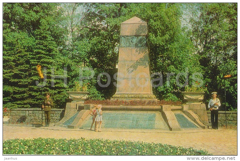 Monument To Soviet Soldiers - Liberators Of Palanga - Palanga - 1981 - Lithuania USSR - Unused - Lituanie