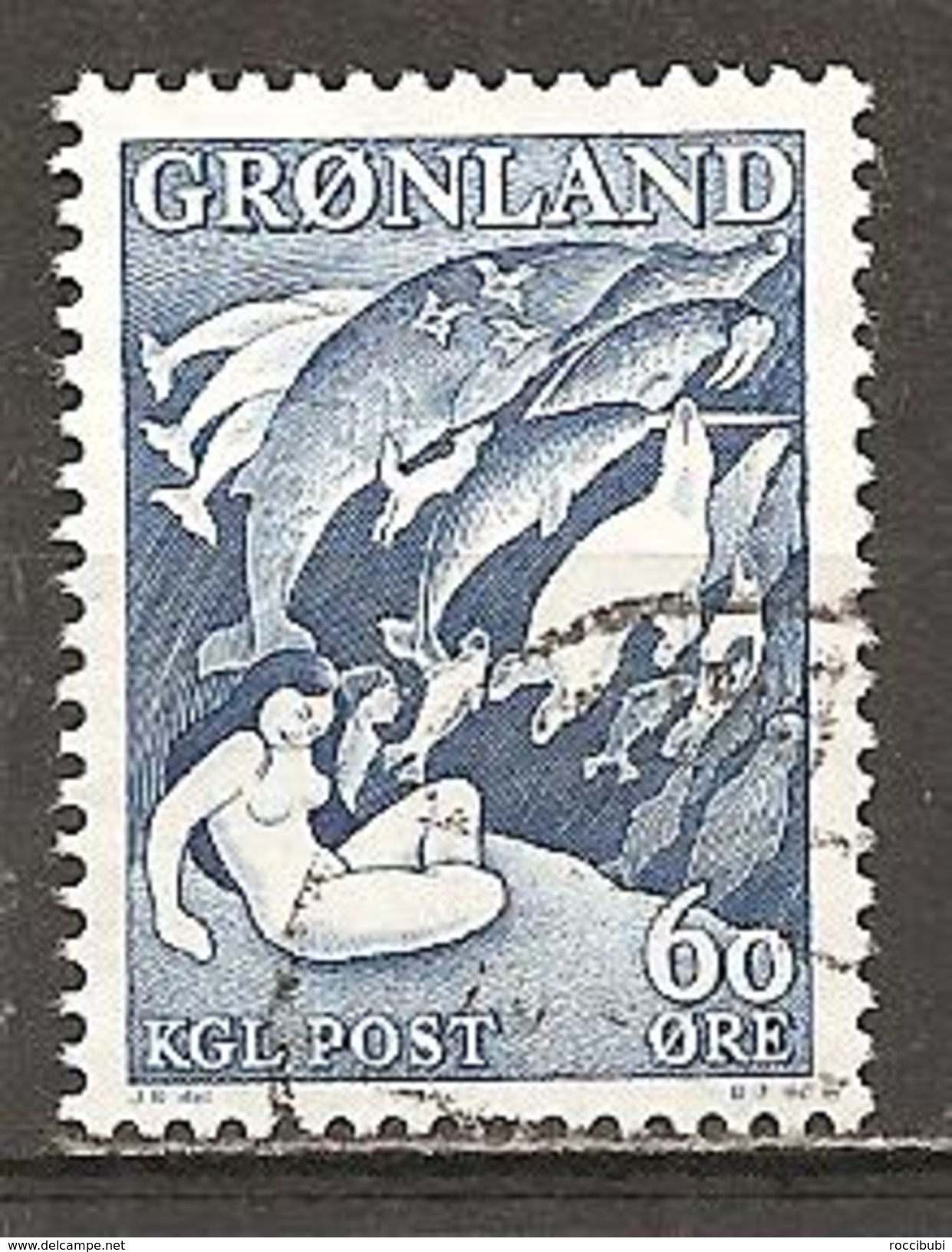 Grönland 1957 // Michel 39 O - Oblitérés