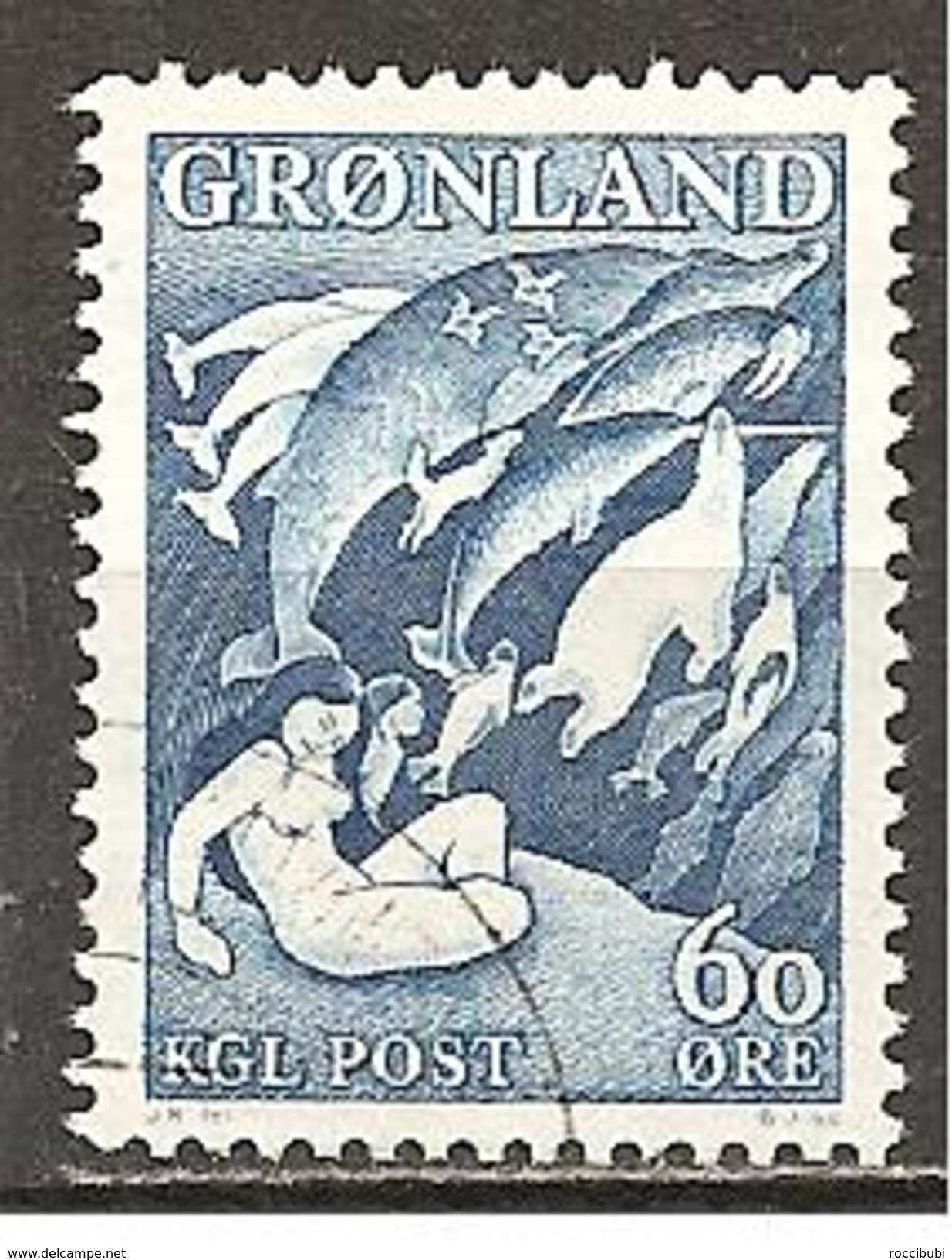 Grönland 1957 // Michel 39 O - Oblitérés