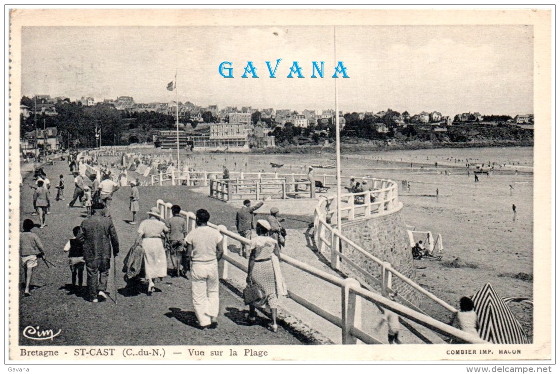 22 SAINT-CAST - Vue Sur La Plage - Saint-Cast-le-Guildo