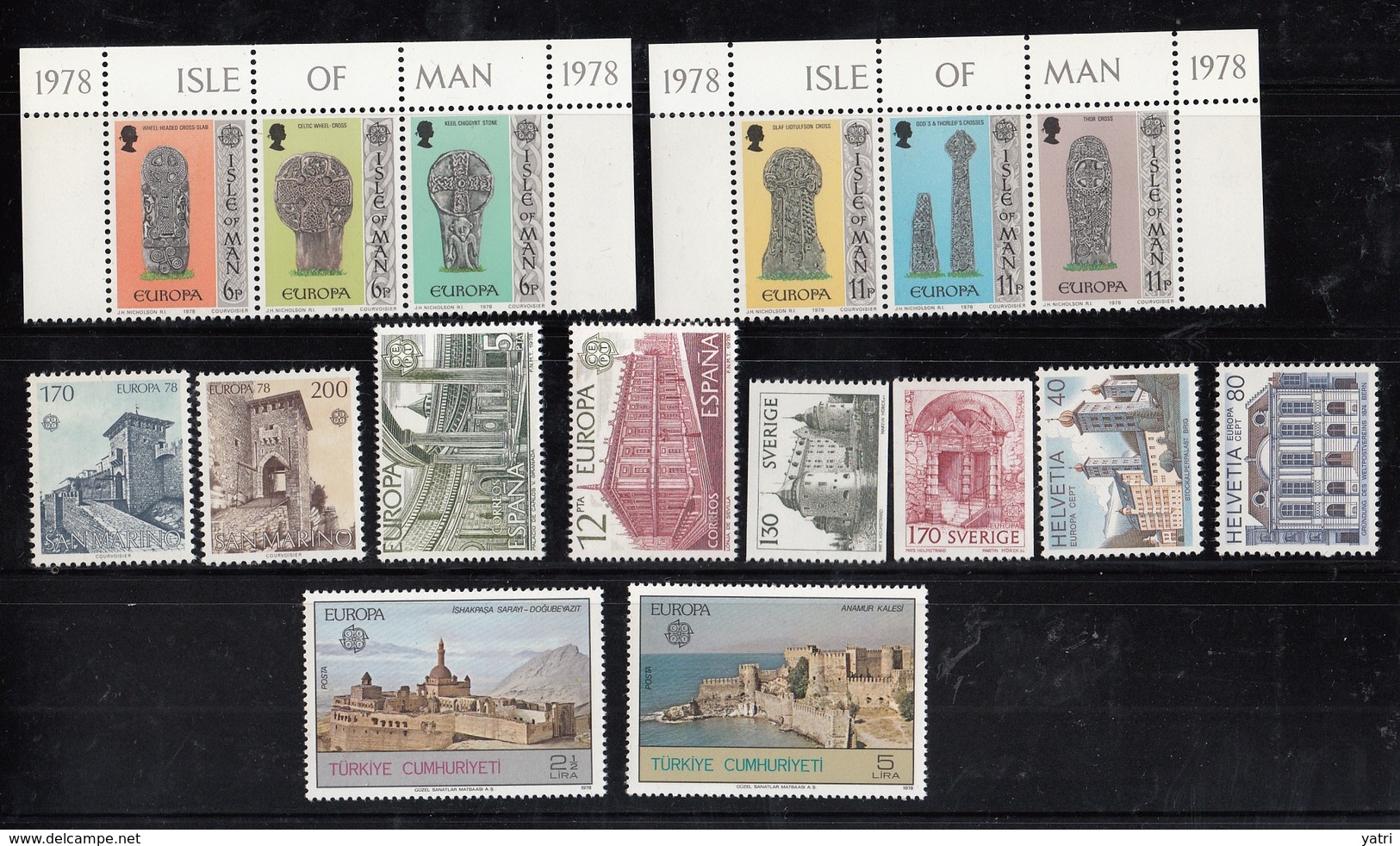 Europa Cept (1978) - Annata Completa - Complete Year Set ** - Volledig Jaar